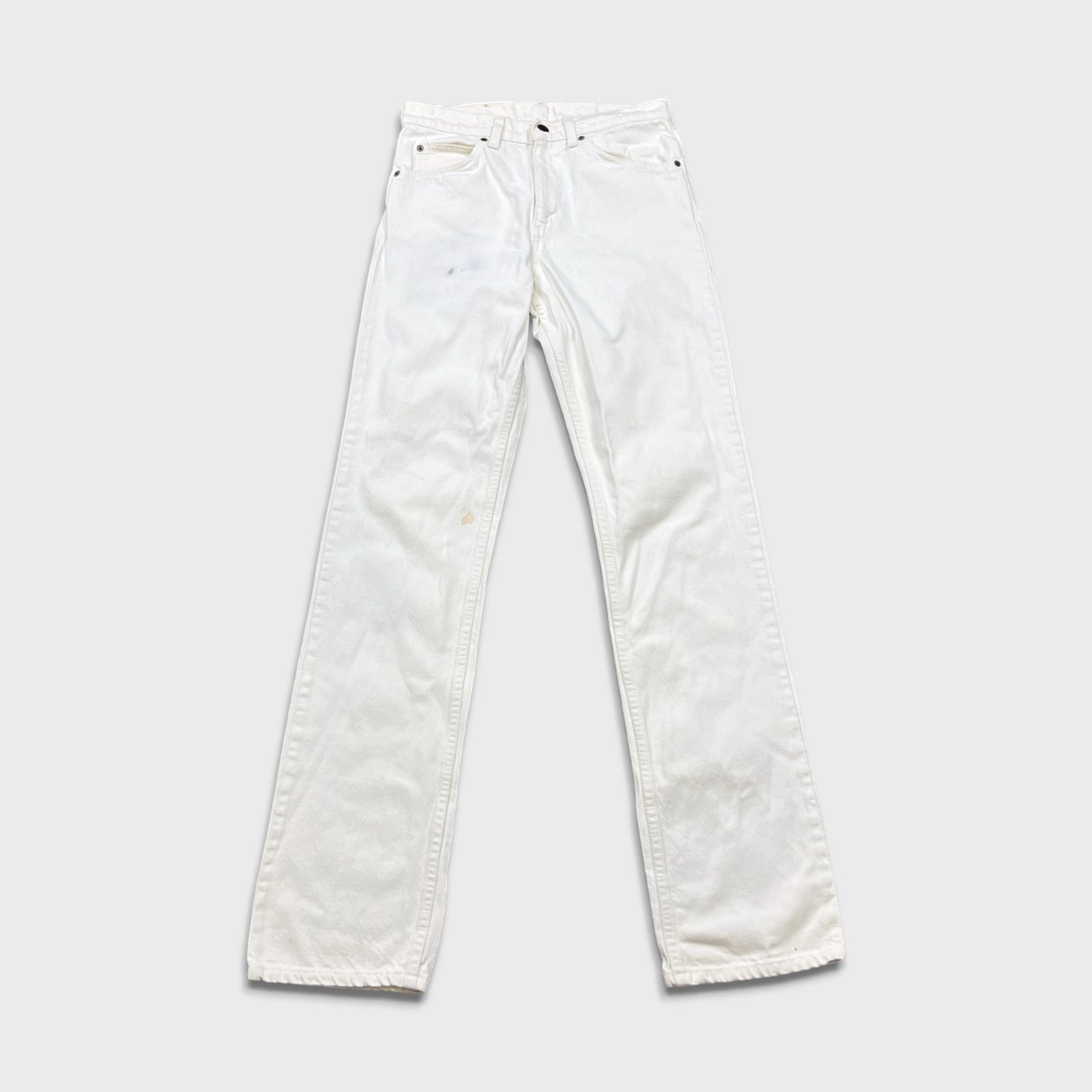 Levi's × Vintage Levi's Jeans 30x36 Orange Tab Straight USA 80s Denim Pants Size US 30 / EU 46 - 1 Thumbnail