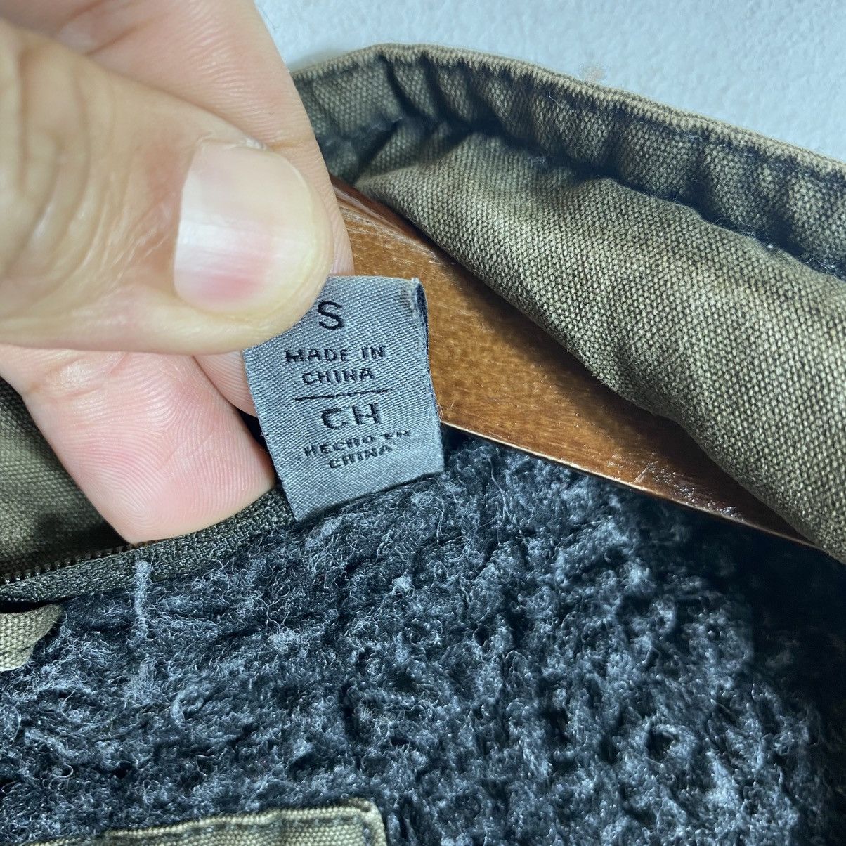 Levi's Levi's Utility Full Zip Brown Sherpa Lined Outerwear Size US S / EU 44-46 / 1 - 12 Thumbnail