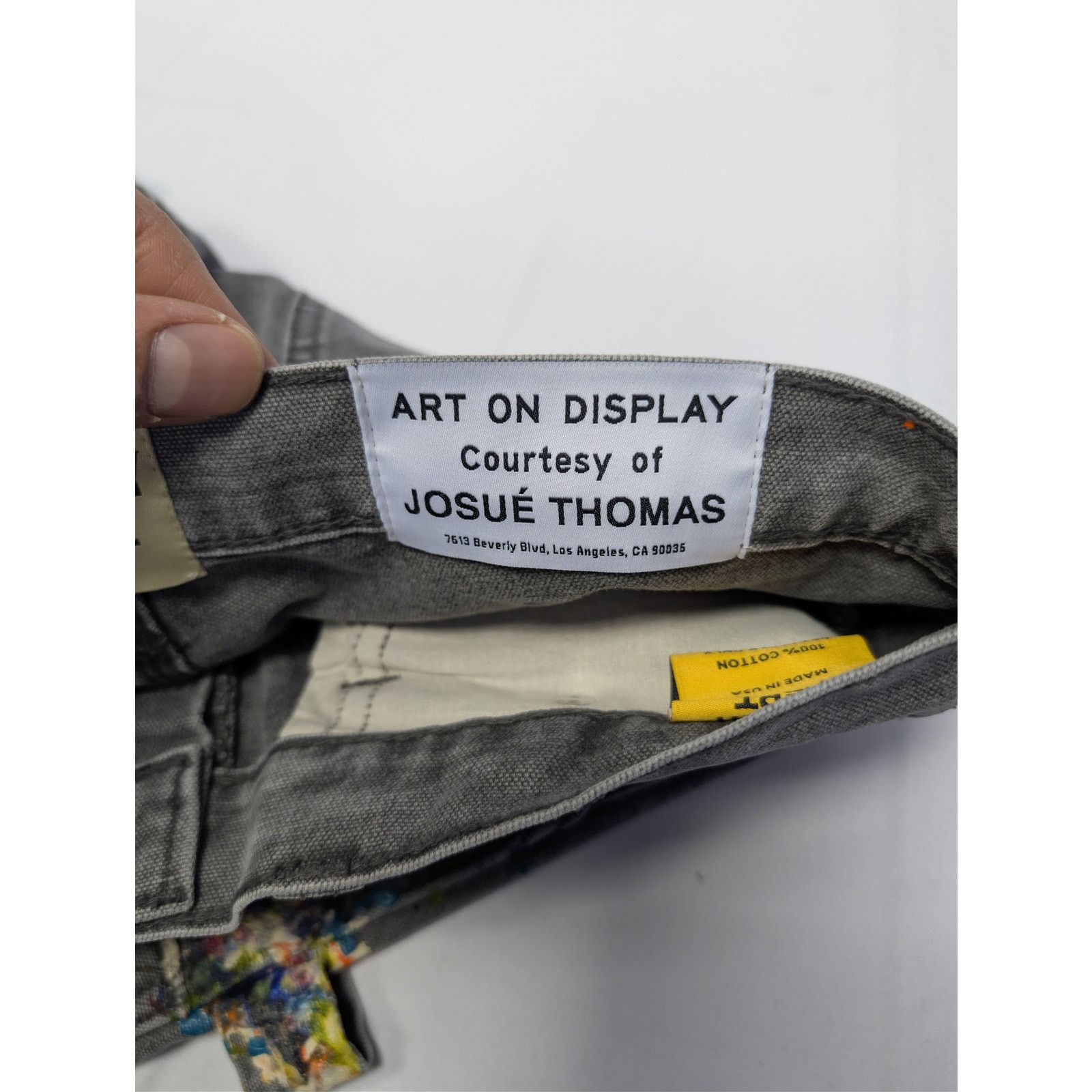 Gallery Dept. o1rshd1 LA Flare Carpenter Jeans in Charcoal Size US 31 - 18 Thumbnail