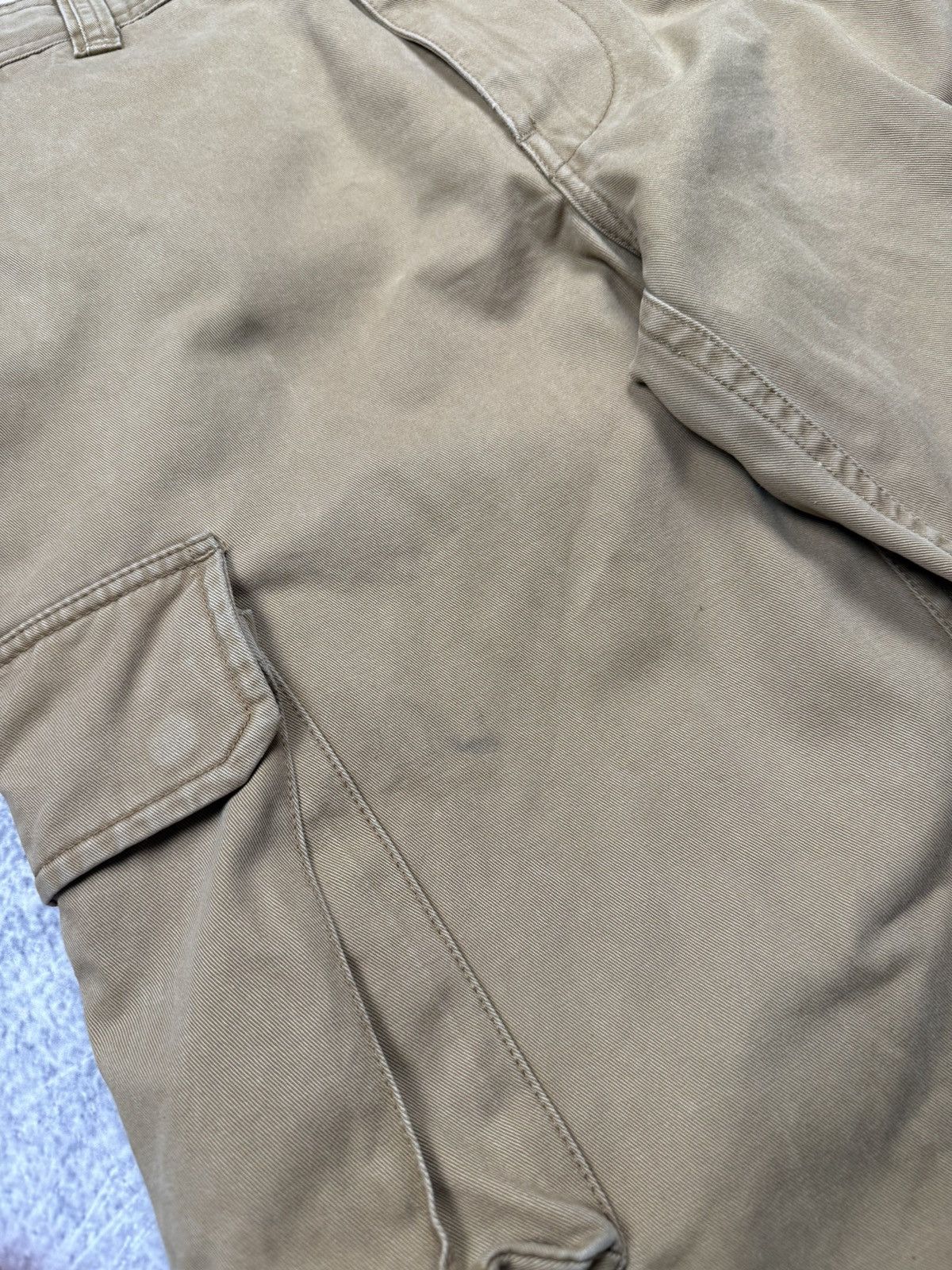 Polo Ralph Lauren Vintage Parachute Cargo Pant Polo Jeans Company Beige Pants Size US 32 / EU 48 - 5 Thumbnail