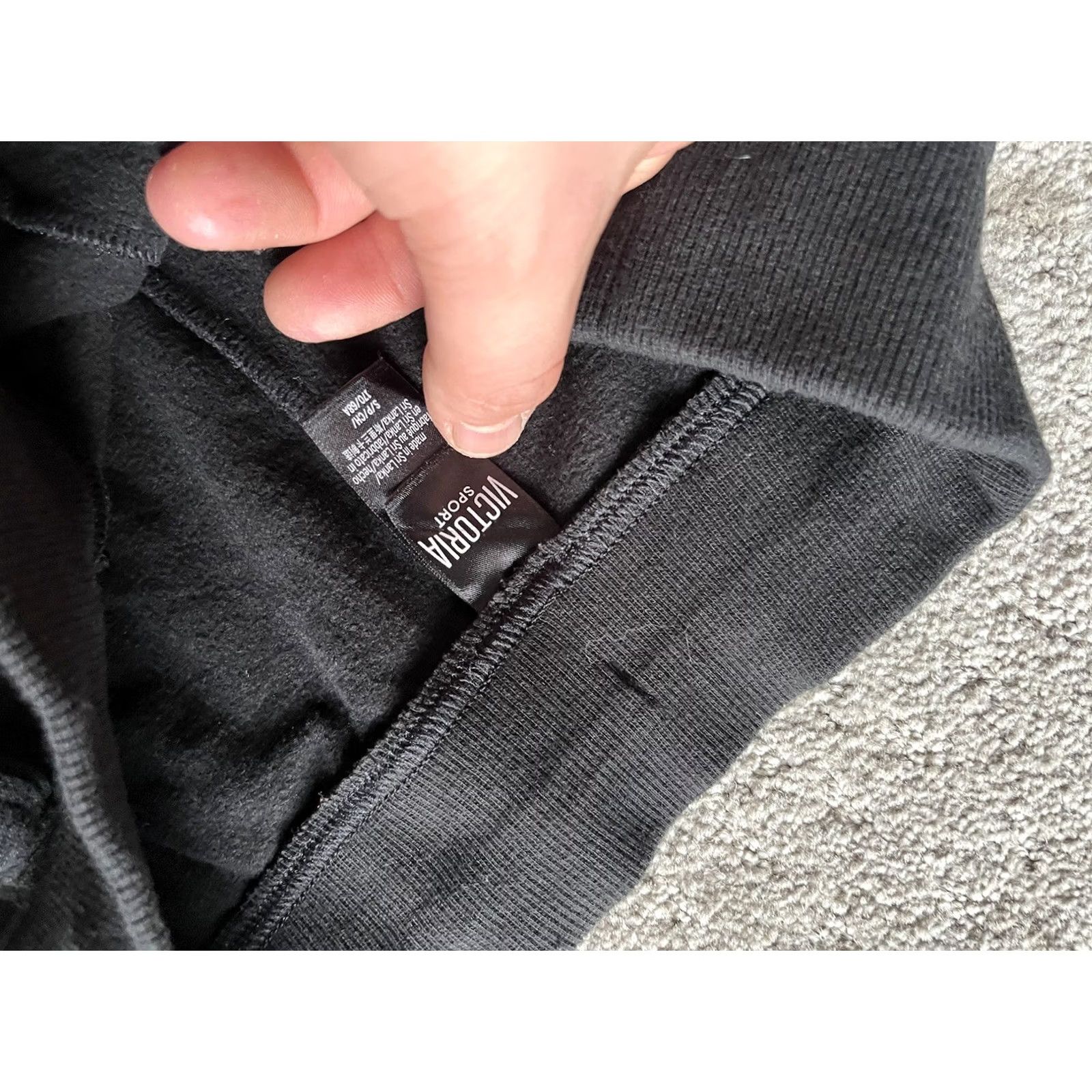 Victoria's Secret Victoria Secret Sport Sweatpants Small Black Pants Ankle Size 28" / US 6 / IT 42 - 5 Thumbnail