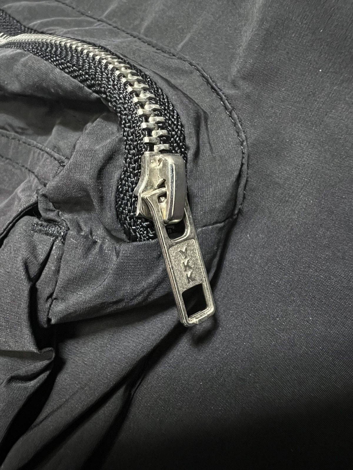FFFPOSTALSERVICE FFFPostalService - Charcoal Flared Cargo Pants V.1 Size US 27 - 9 Thumbnail