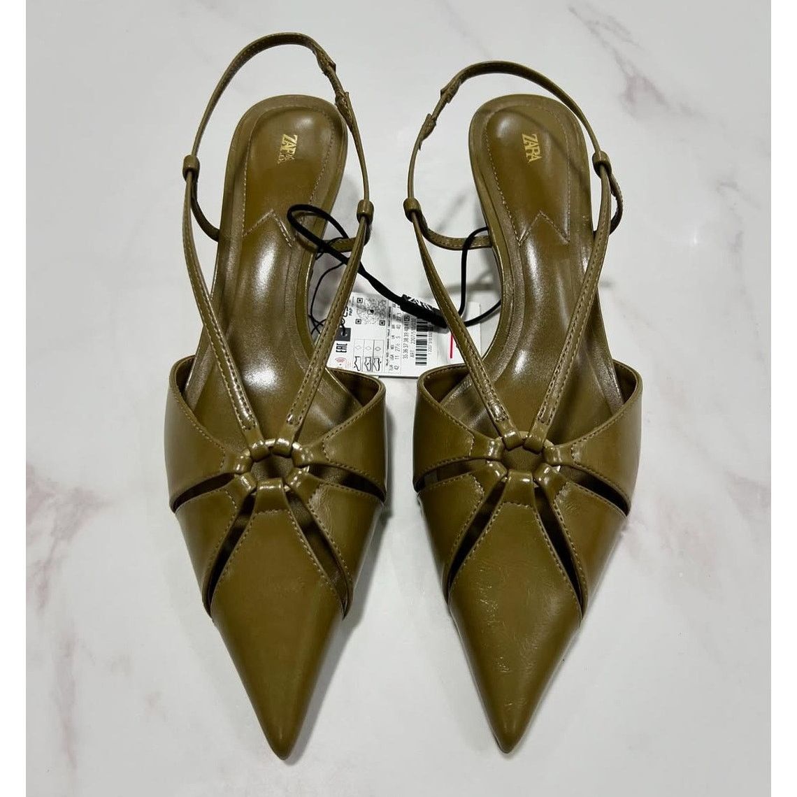Zara ZARA Pointed Toe Heels NWT Size US 7.5 / IT 37.5 - 8 Thumbnail