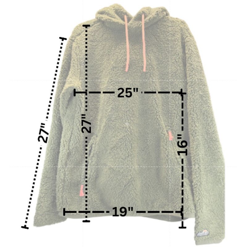 Chubbies Chubbies Forest Green High-Pile Hoodie men sz M Size US M / EU 48-50 / 2 - 2 Thumbnail