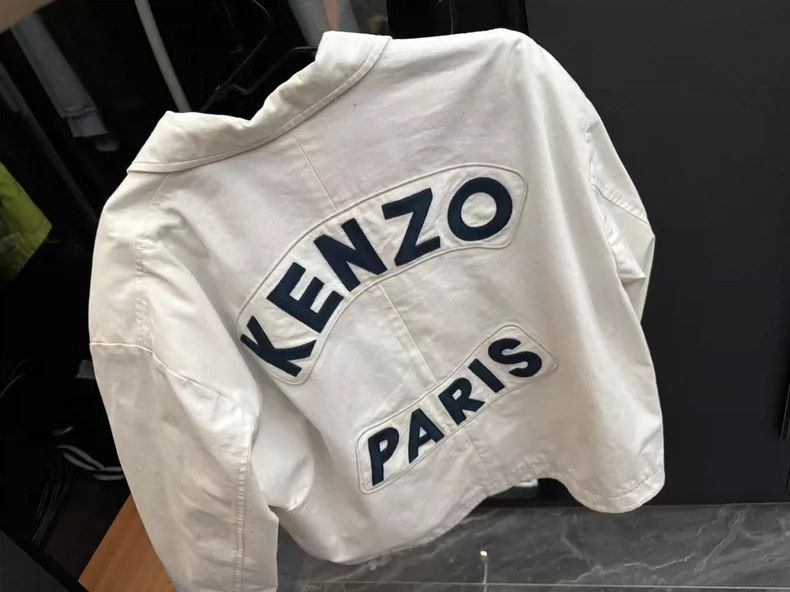 Kenzo KENZO White suit jacket Size US M / EU 48-50 / 2 - 2 Thumbnail
