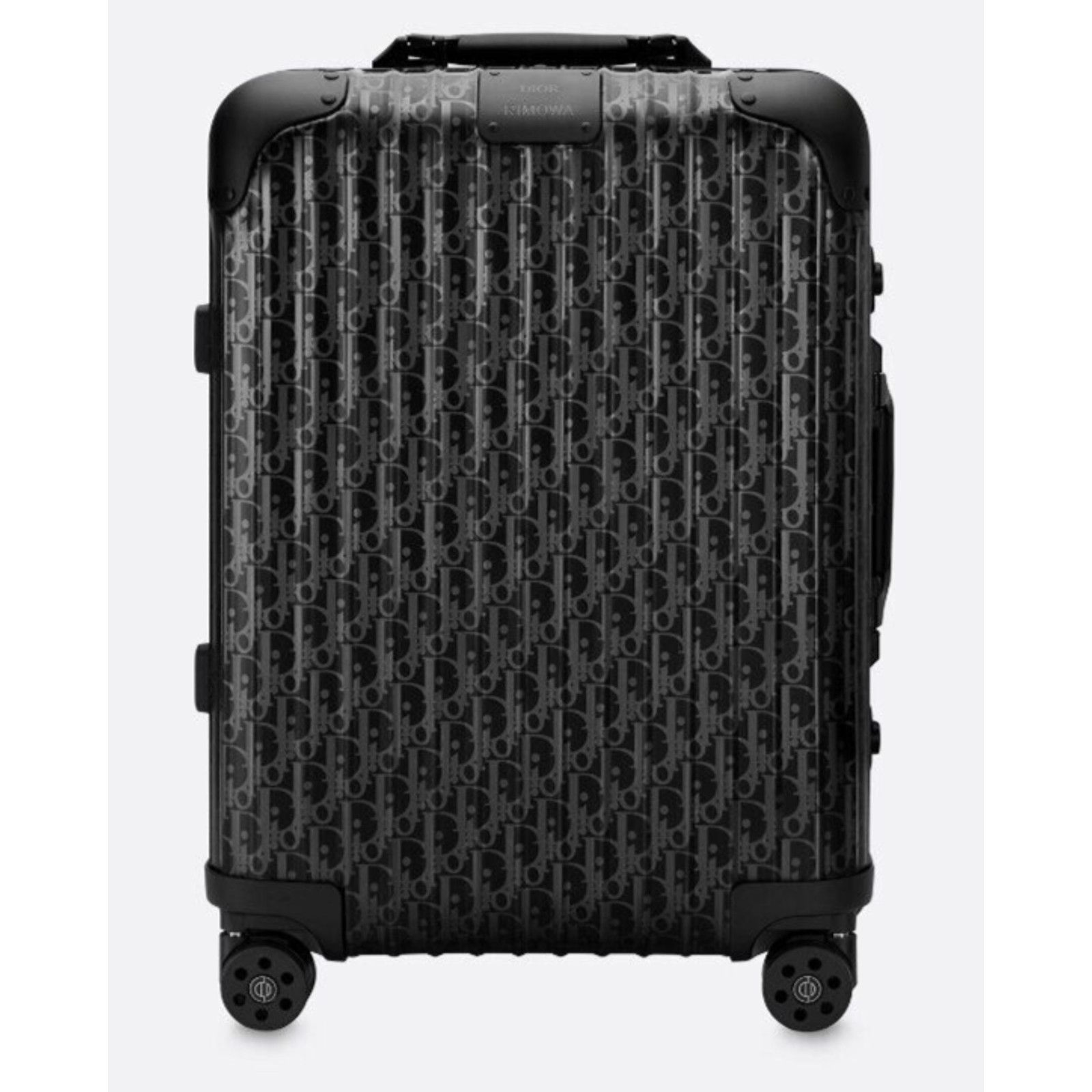 Dior Dior Rimowa 4-Wheel Cabin Suitcase Aluminium Black Size ONE SIZE - 1 Thumbnail