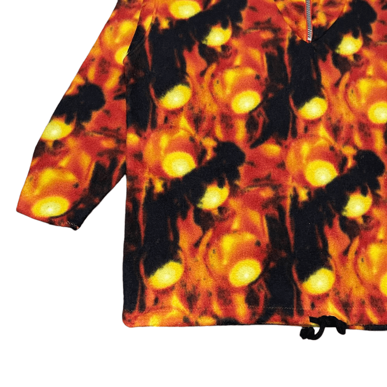 Salomon Vtg Salomon Half Zip Drawstring Jacket Overprinting Unisex Size US L / EU 52-54 / 3 - 3 Thumbnail