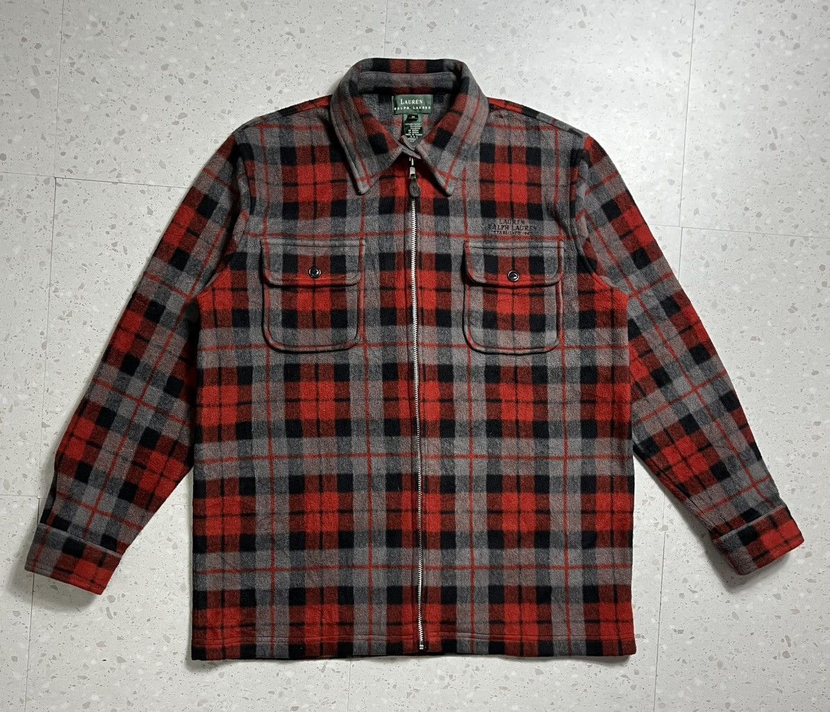 Ralph Lauren Vintage Ralph Lauren flannel jacket Size US M / EU 48-50 / 2 - 1 Thumbnail