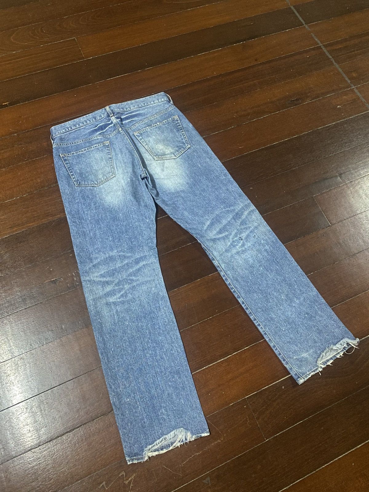 Takeo Kikuchi Rare Vintage design Takeo Kikuchi jeans distressed boro Size US 34 / EU 50 - 11 Thumbnail