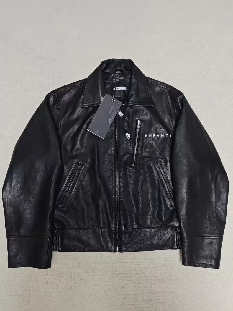 Enfants Riches Deprimes Enfants Riches Deprimes Black smoky embroidery fur jacket 2 Size US L / EU 52-54 / 3 - 3 Thumbnail