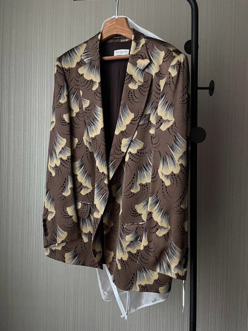 Dries Van Noten Dries Van Noten Ginkgo Blazer Size US S / EU 44-46 / 1 - 1 Thumbnail