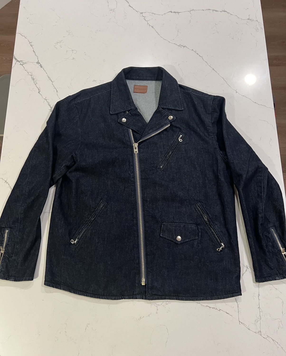Japan Blue Japan Blue Motorcycle Jacket Indigo Size US XL / EU 56 / 4 - 1 Thumbnail