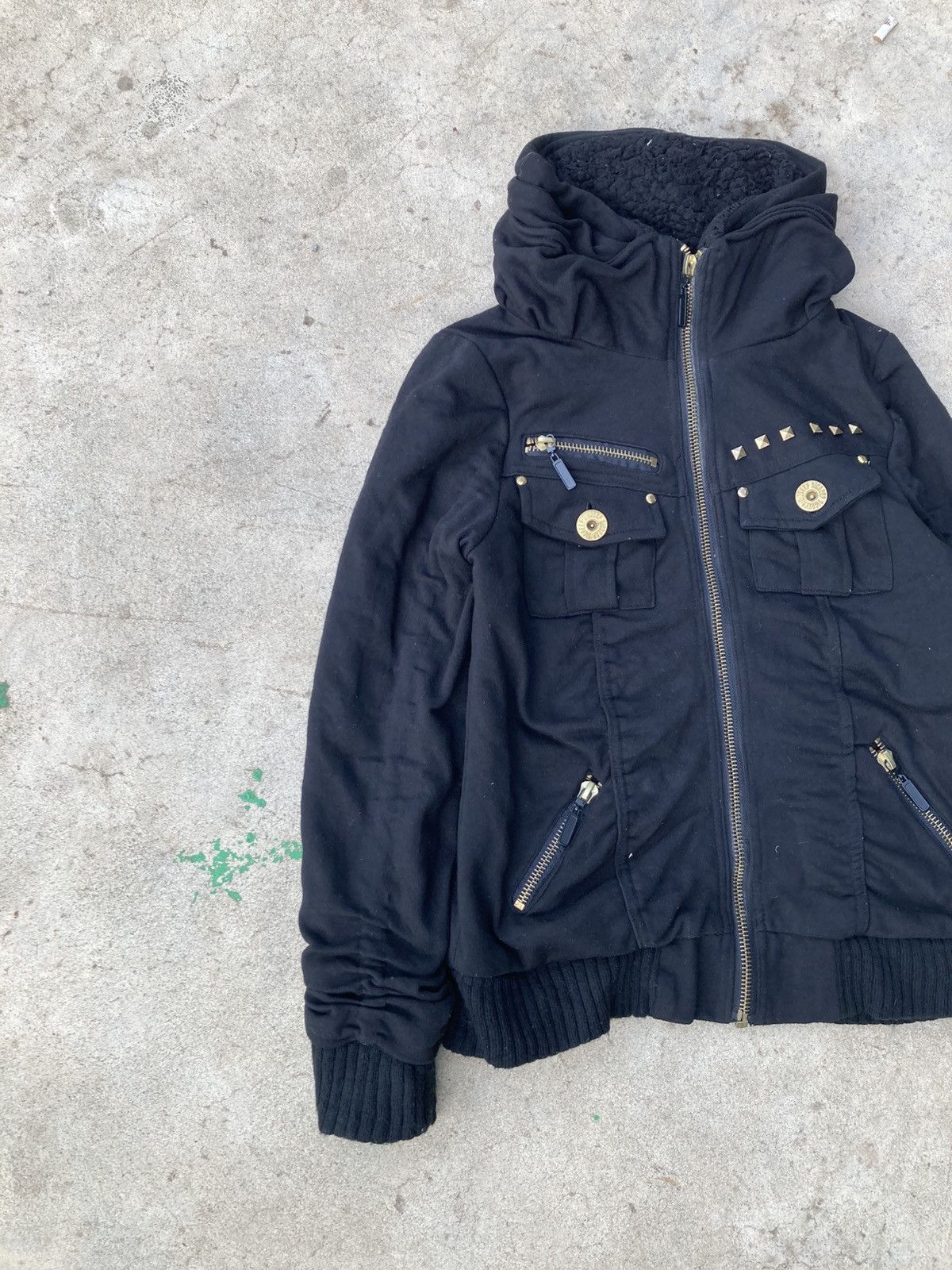 Japanese Brand Y2K Dig Deep Japan Pleated Sleeve Jacket Avant Garde Style Size US M / EU 48-50 / 2 - 3 Thumbnail