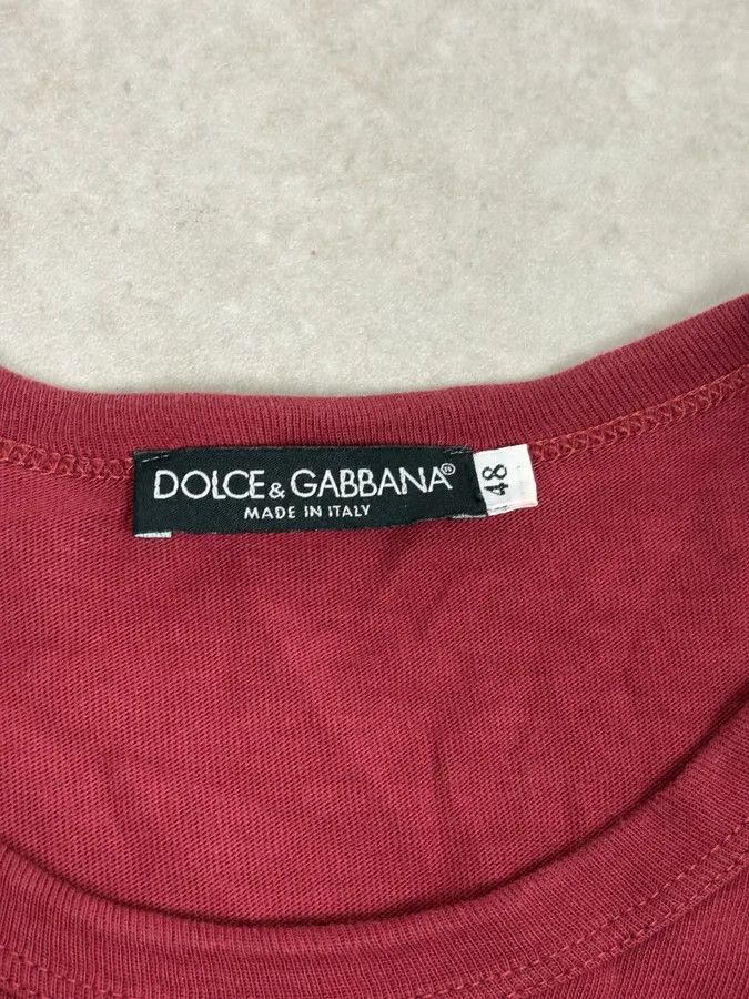 Dolce & Gabbana AW2004 Dolce & Gabbana Red White Tiger T-Shirt Size US S / EU 44-46 / 1 - 10 Thumbnail