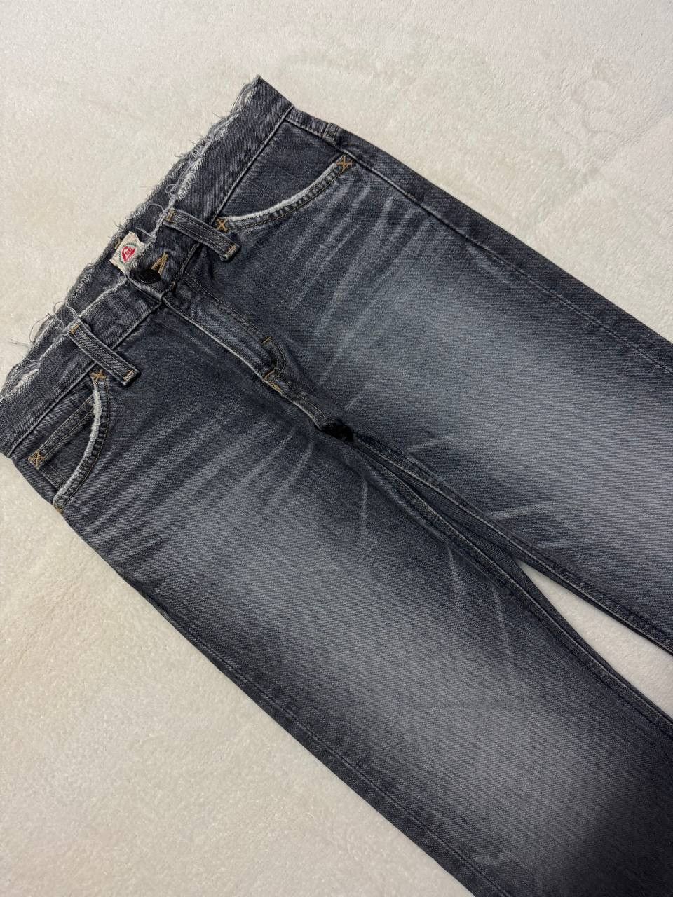 Lee FLARE Insane 90s Lee Riders Mudwash Distressed Grunge Style Size US 27 - 6 Thumbnail