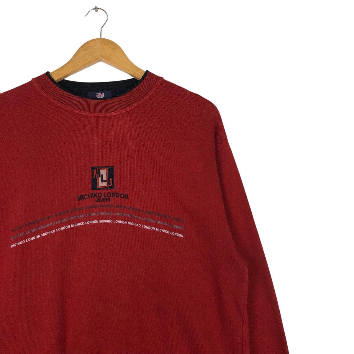 Japanese Brand × Michiko Koshino London Vintage Michiko London Jeans Sweatshirt 90s Collection Size US M / EU 48-50 / 2 - 5 Thumbnail