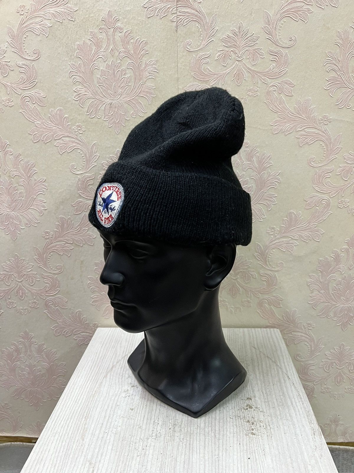 Converse Vintage Converse Big Logo Beanie Hats Size ONE SIZE - 3 Thumbnail