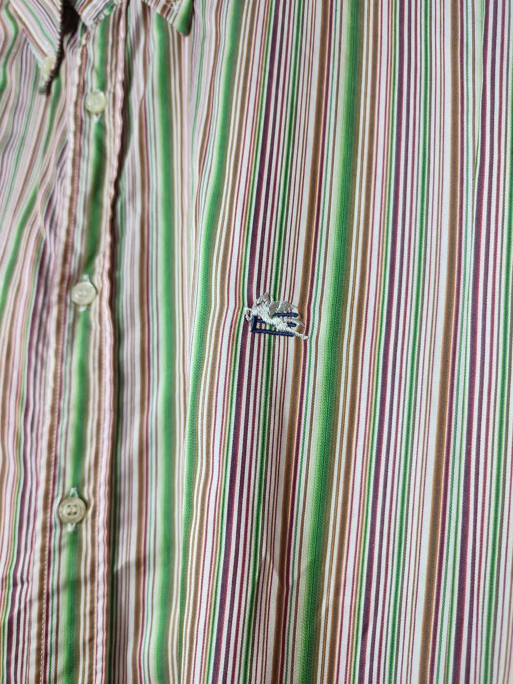 Etro Etro striped shirt Size US XL / EU 56 / 4 - 2 Thumbnail