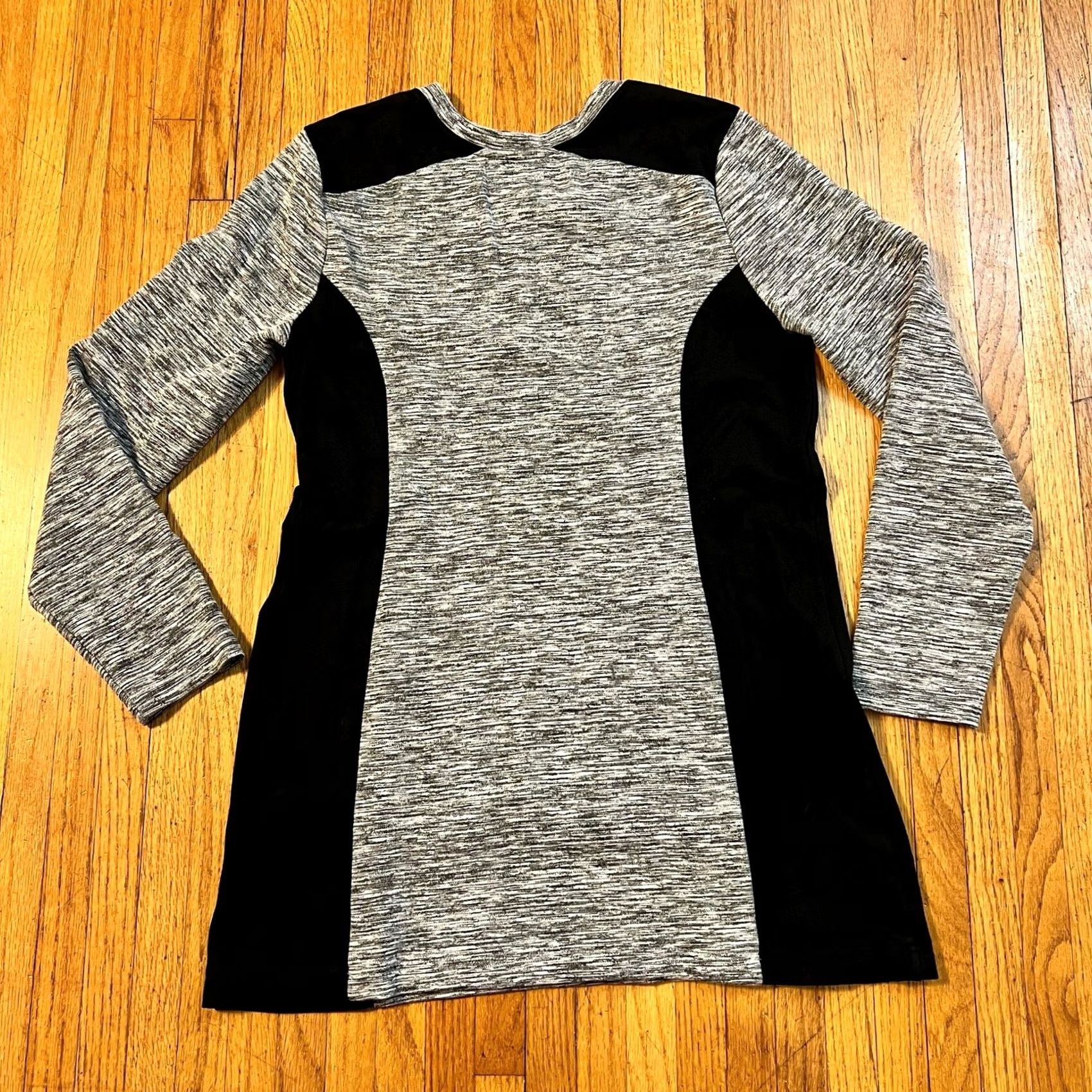 Athleta Athleta Sweater Womens L Gray Cooldown Dress Black Size L / US 10 / IT 46 - 3 Thumbnail
