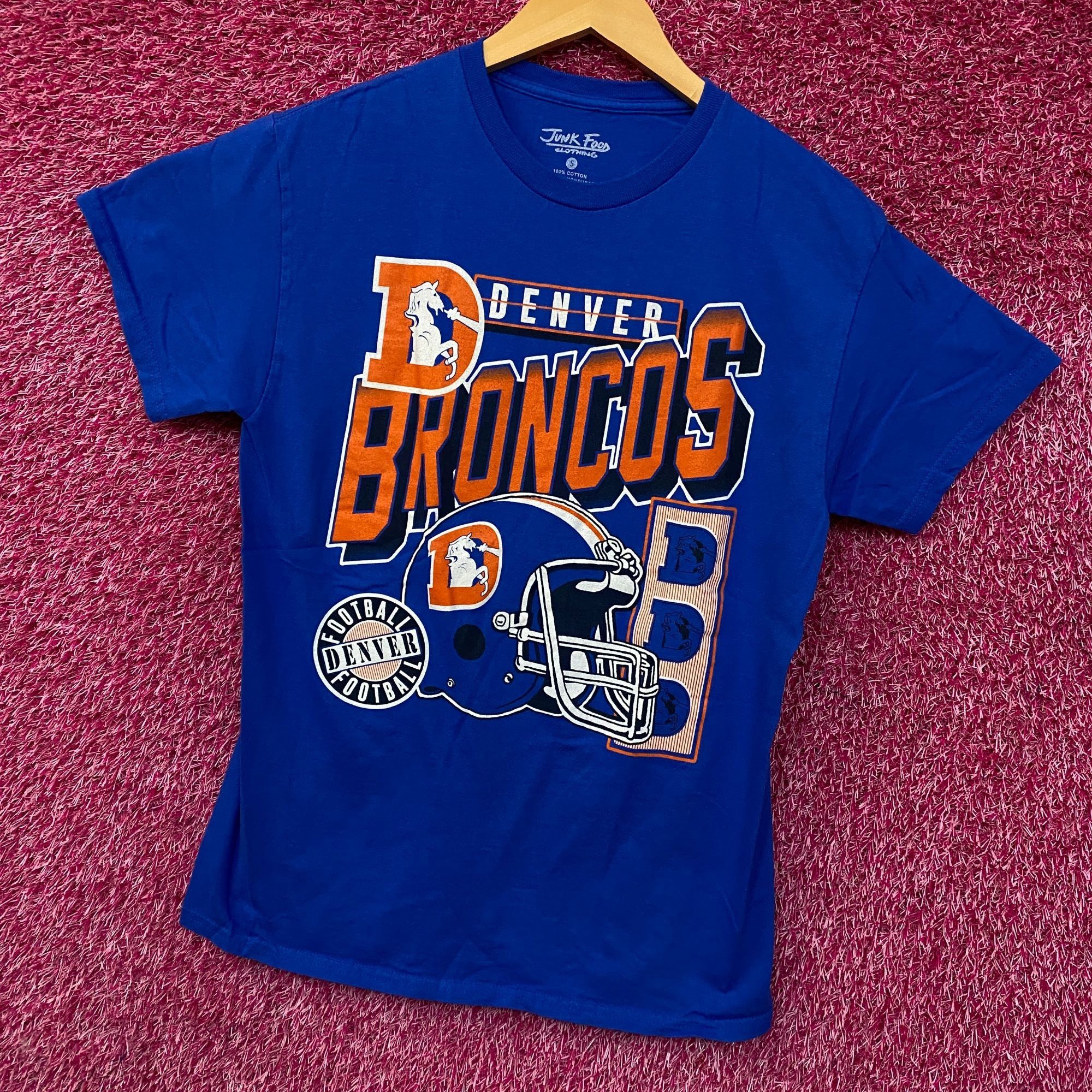 Junk Food Junk Food Clothing Denver Broncos Checkdown Flea Market T-sh Size US S / EU 44-46 / 1 - 3 Thumbnail