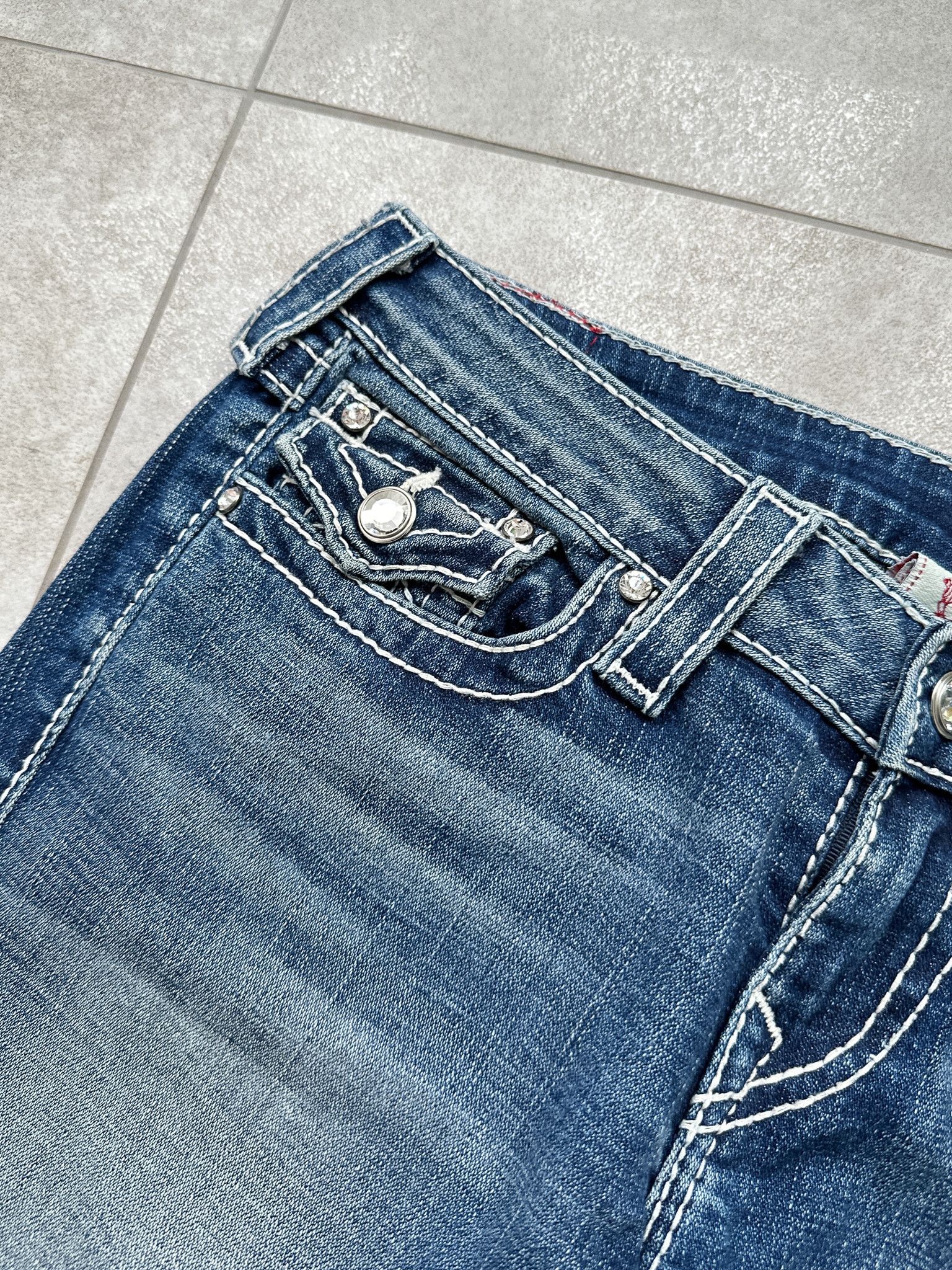 True Religion Vintage True Religion Denim Shorts Size 29" - 4 Thumbnail