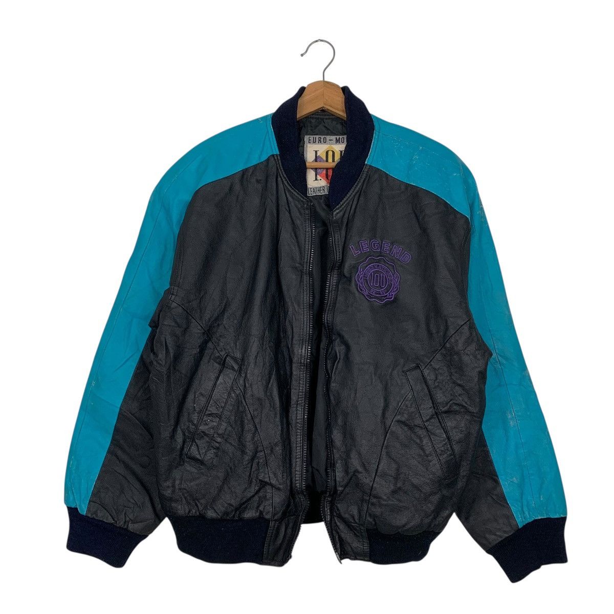 Other Euro Mode IOU Leather Jacket Size US M / EU 48-50 / 2 - 1 Thumbnail