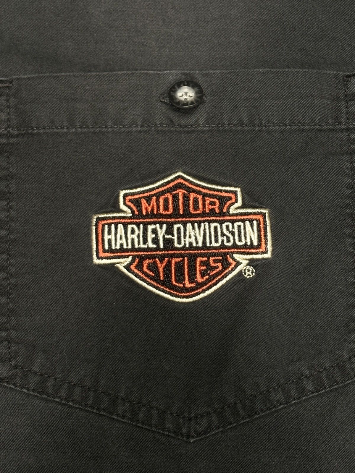 Harley Davidson 2000s Harley Davidson Button Up Mechanic Tee Size XL 0781 Size US XL / EU 56 / 4 - 5 Thumbnail