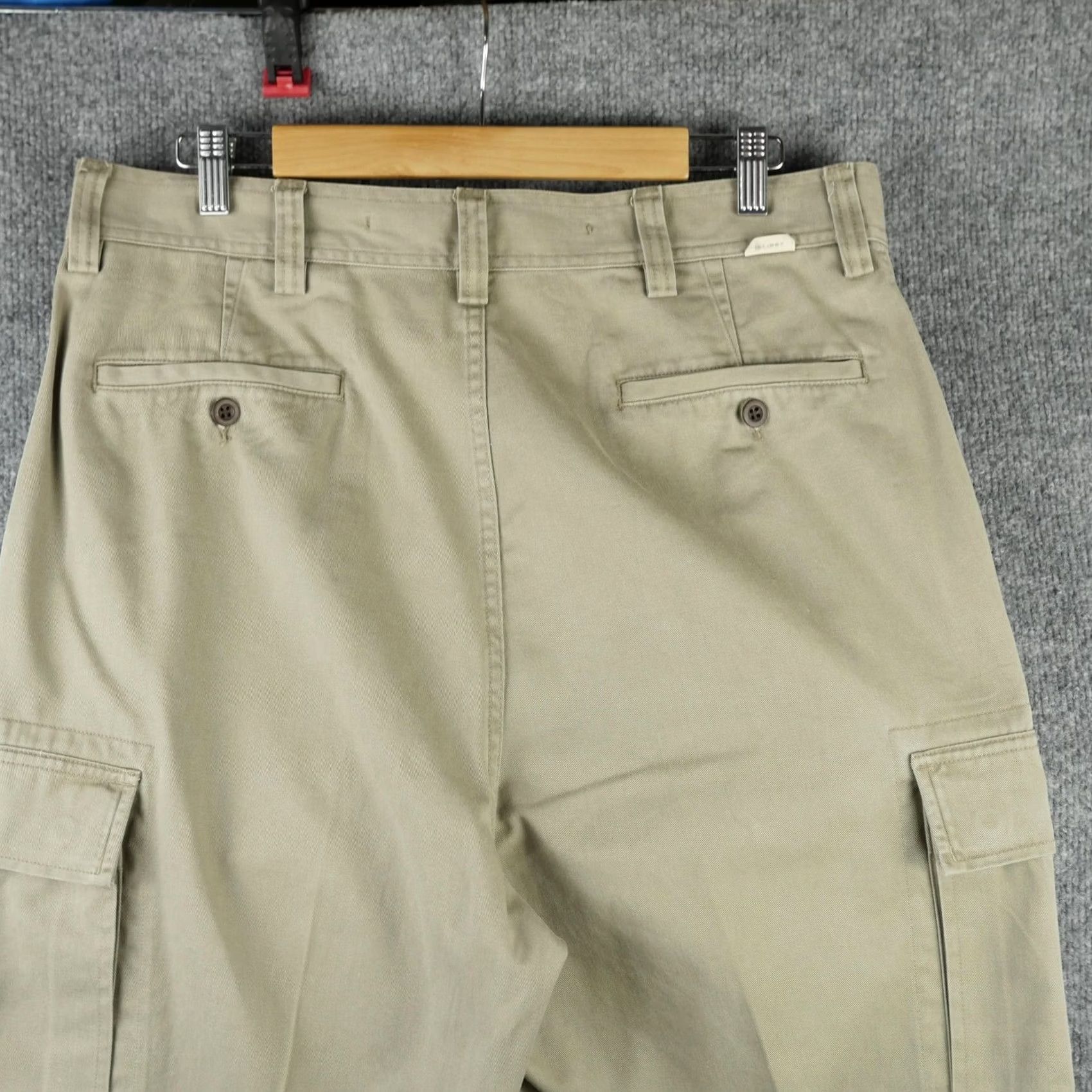 Polo Ralph Lauren Vintage Polo Ralph Lauren Pants Mens 34x30 Beige Cargo Relaxed Fit Workwear Beige USA Mens Pants Cargo Pocket Straight Leg Casual Workwear Size US 34 / EU 50 - 5 Thumbnail