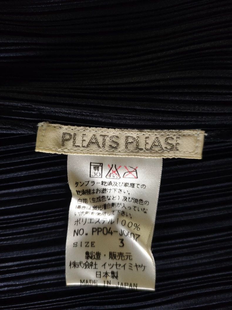 Issey Miyake Issey Miyake size:3 Black pleated top Size M / US 6-8 / IT 42-44 - 3 Thumbnail