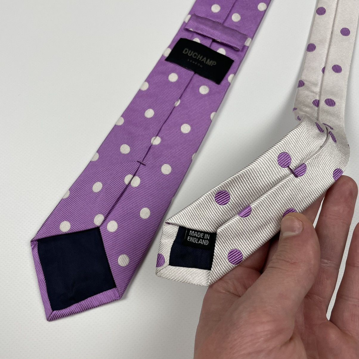 Duchamp DUCHAMP London peas Silk Tie Size ONE SIZE - 5 Thumbnail