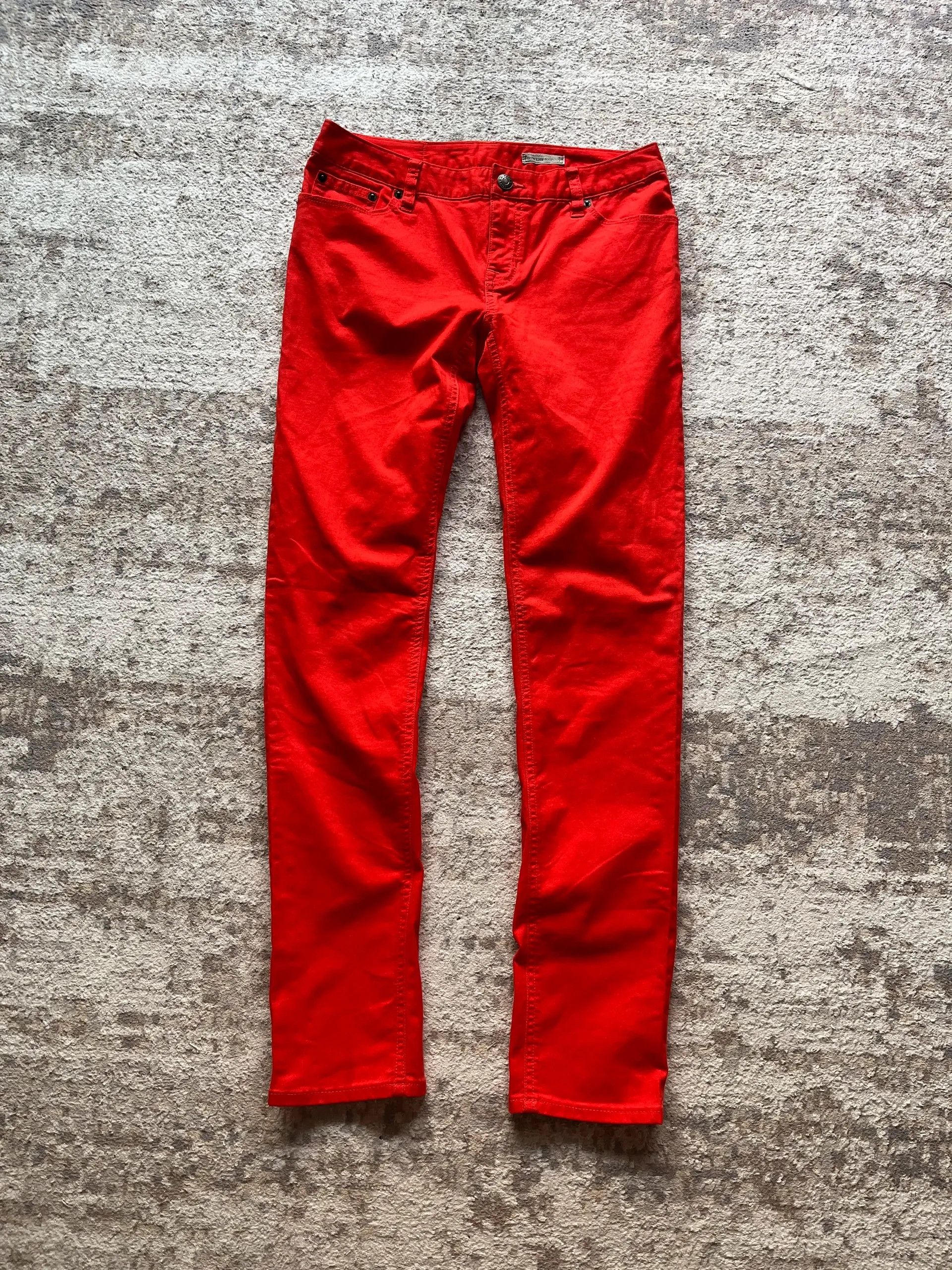 Polo Ralph Lauren Polo Ralph Lauren Bowery Skinny Sz 16 / XS Red Jeans Size 24" / US 00 / IT 34 - 1 Thumbnail