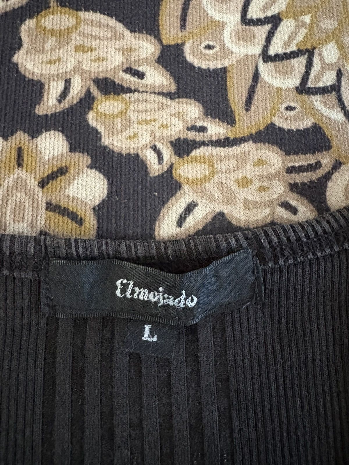 Japanese Brand Japanese Brand Elmojado Punk Style Vneck Tee Size US S / EU 44-46 / 1 - 5 Thumbnail