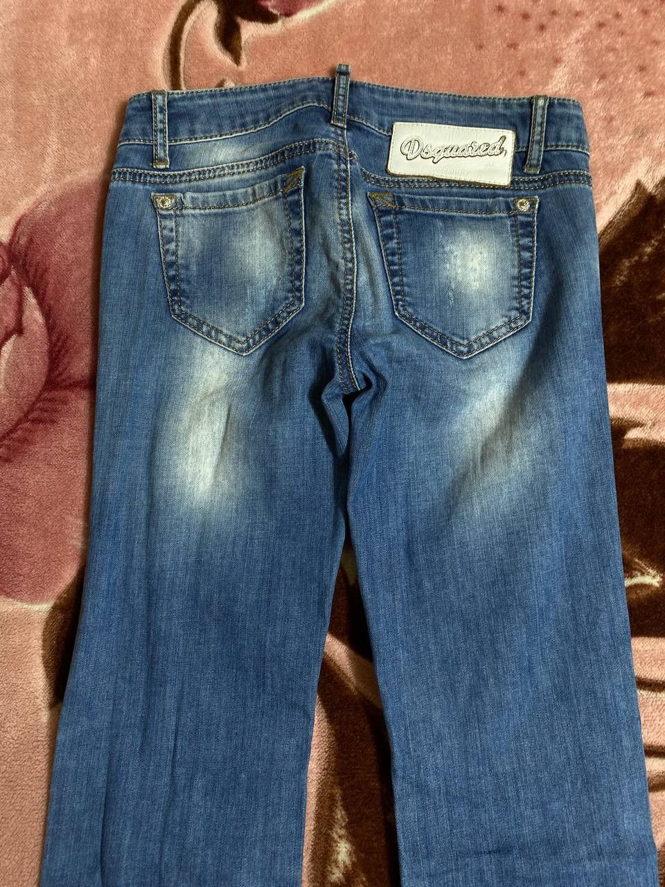 Dsquared2 × Vintage Vintage Dsquared2 Distressed Painted Made in Italy Jeans Size US 27 - 5 Thumbnail