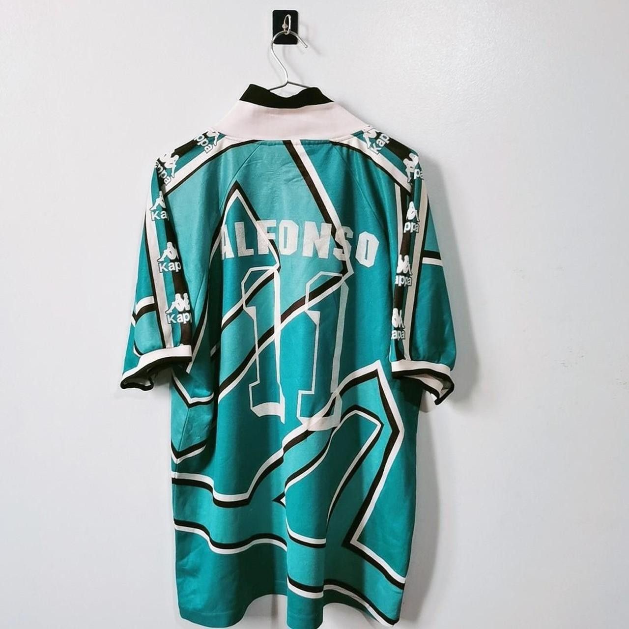 Kappa Real Betis Spain 1995 1996 1997 Away Shirt Jersey Size US XL / EU 56 / 4 - 2 Thumbnail