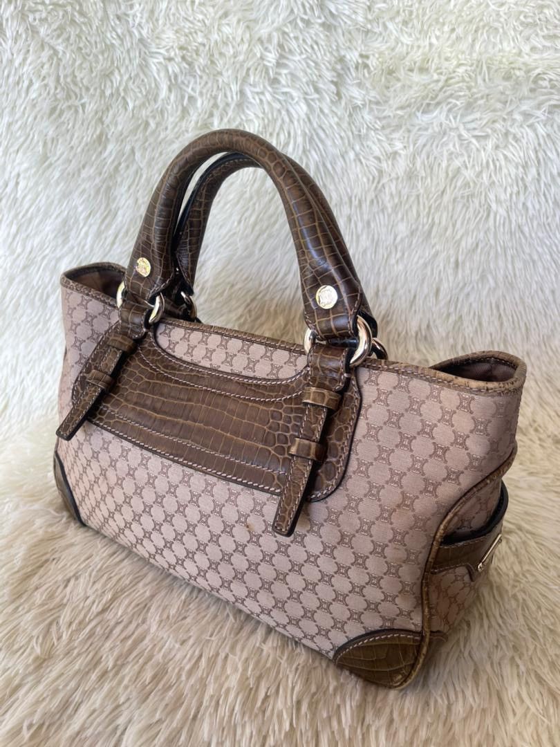 Celine 2008 Celine Macadam Canvas Boogie Handbag Size ONE SIZE - 6 Thumbnail