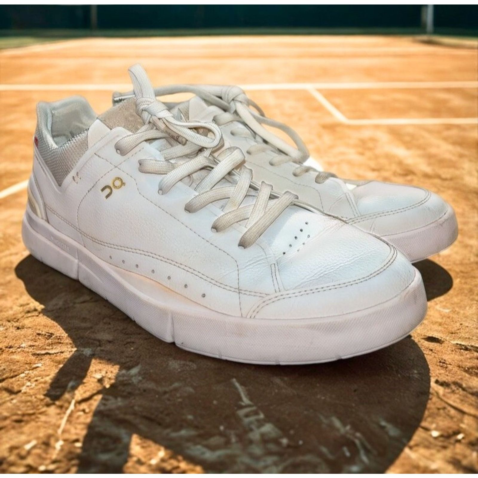 On On The Roger Centre Court White Gum Sneakers Men’s 9.5 Size US 9.5 / EU 42-43 - 12 Thumbnail
