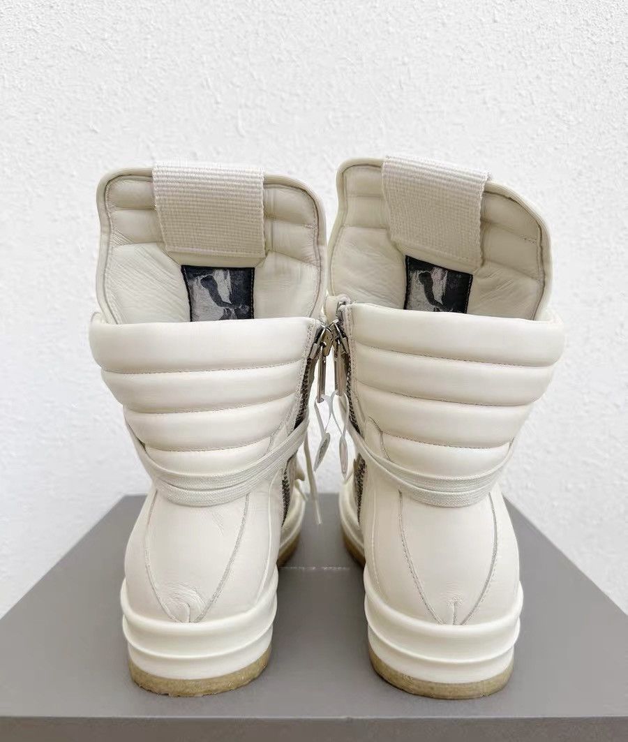 Rick Owens Rick Owens Geobasket Milk White Platform Natural Rubber Sole Size US 9.5 / EU 42-43 - 6 Thumbnail