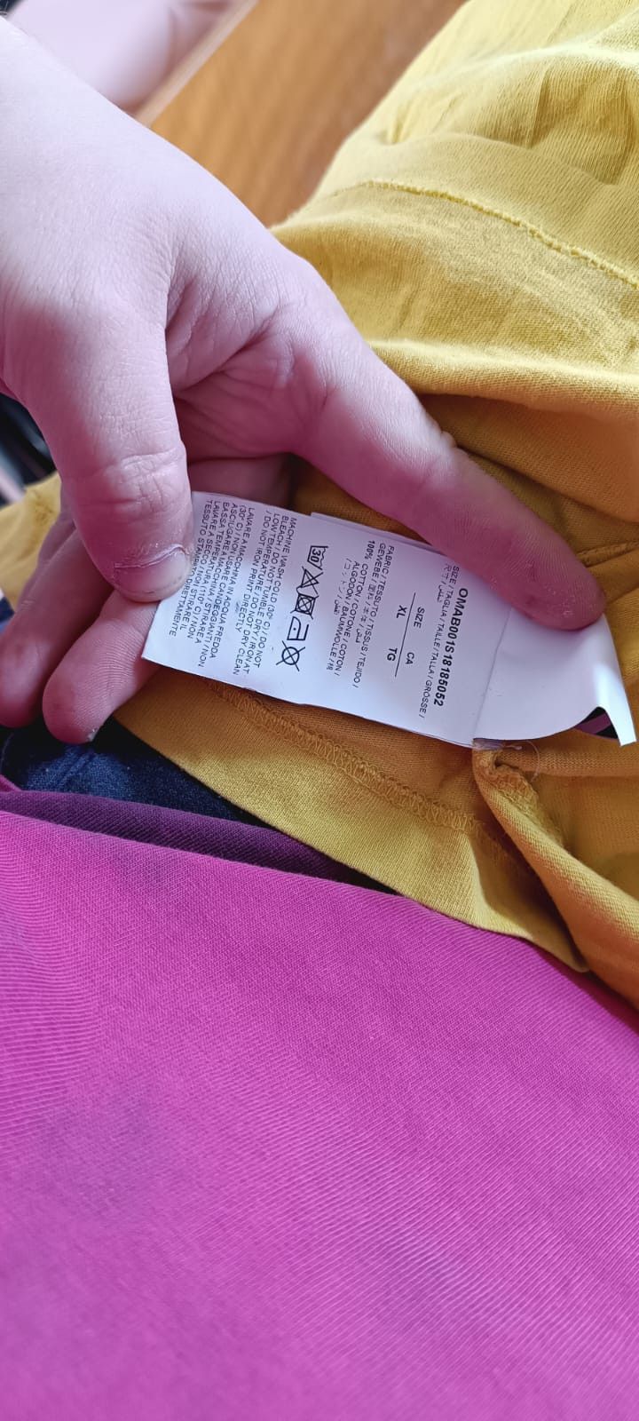 Off-White Off White Hand Long Tee Size US XL / EU 56 / 4 - 5 Thumbnail