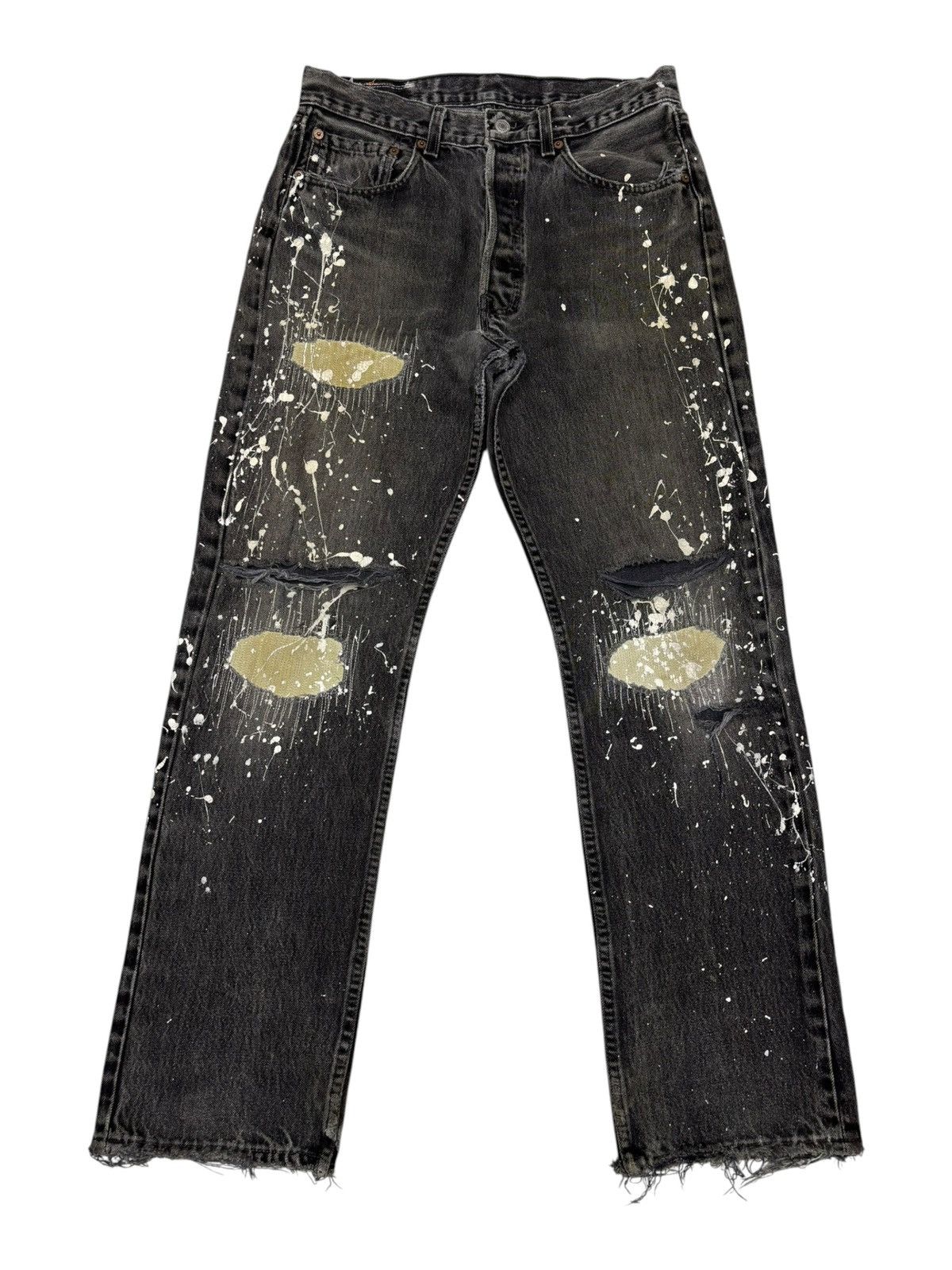 Levi's × Undercover LEVIS 501 THRASHED DISTRESSED DENIM UNDERCOVER STYLE DESIGN Size US 31 - 7 Thumbnail