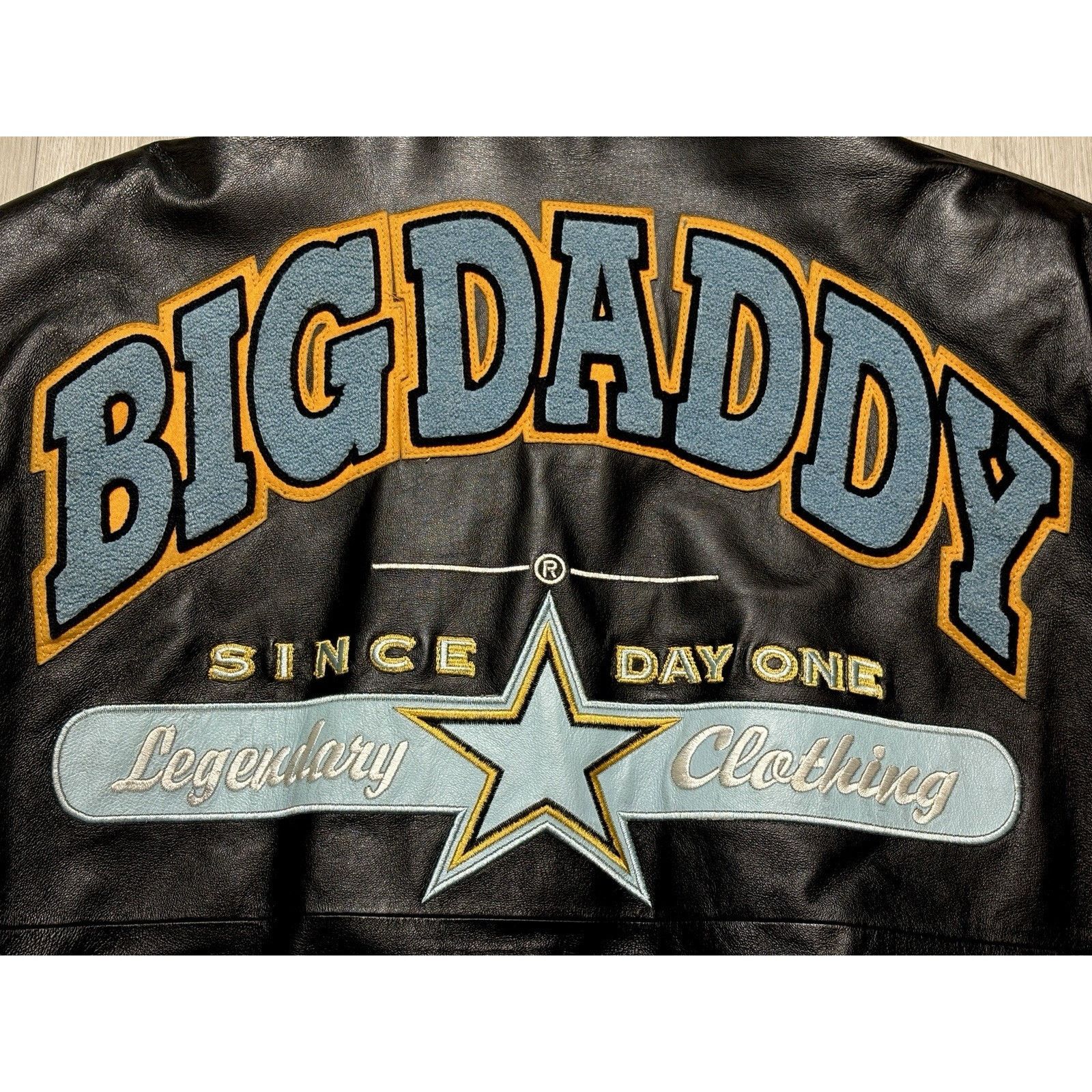 Other Big Daddy Leather Varsity Jacket Oversized Y2K Men’s 3XL Size US XXL / EU 58 / 5 - 4 Thumbnail