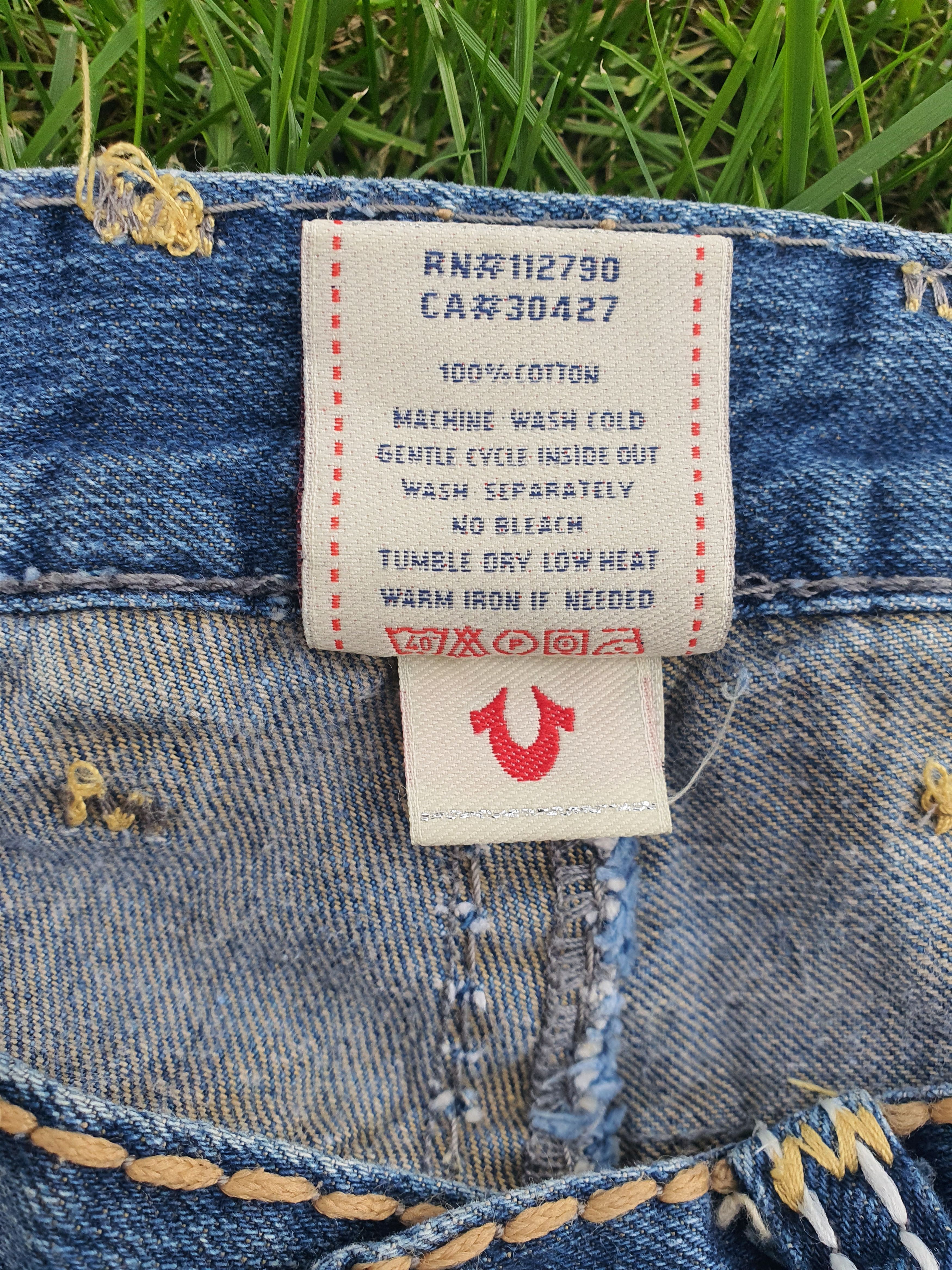 True Religion × Vintage Jeans True Religion Y2k Size US 34 / EU 50 - 4 Thumbnail
