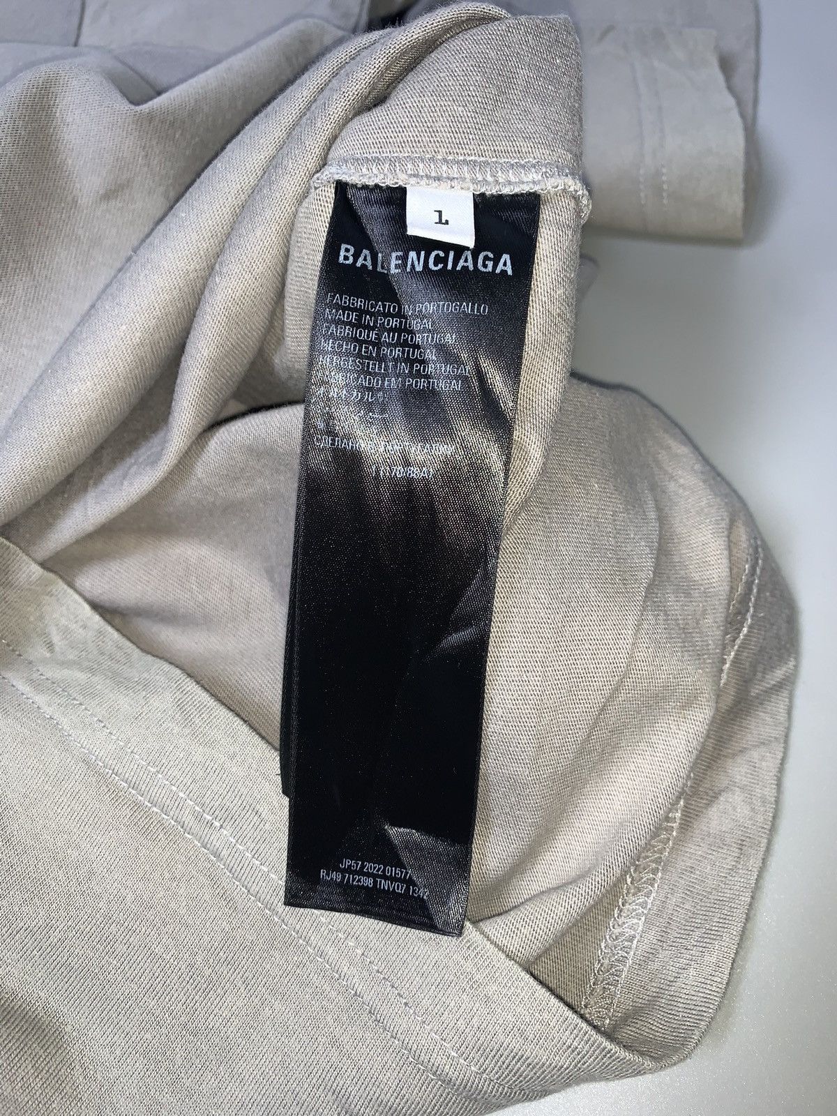 Balenciaga Balenciaga Archives Logo Shirt Size US L / EU 52-54 / 3 - 8 Thumbnail