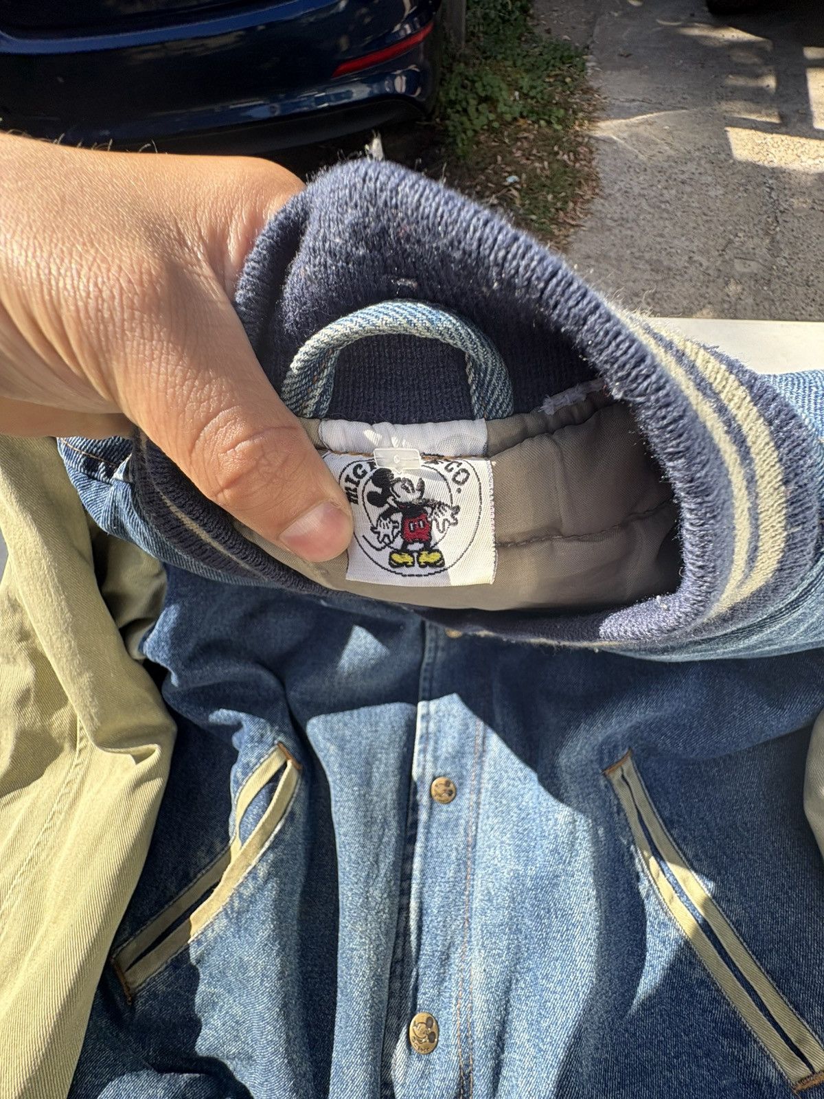 Disney Vintage Mickey Mouse Jacket Jean Size US M / EU 48-50 / 2 - 8 Thumbnail