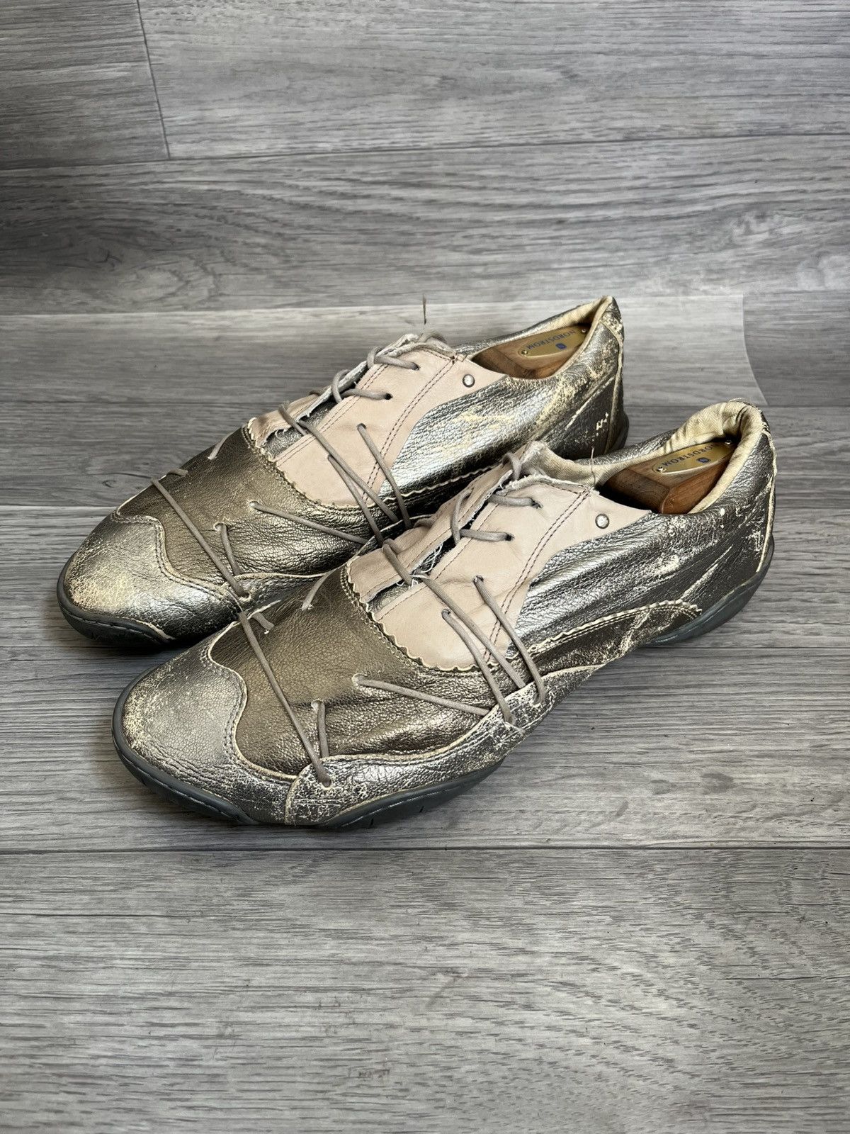 Marithe + Francois Girbaud Marithe Francois girbaud leather low top sneakers sz 43 Size US 10 / EU 43 - 1 Thumbnail