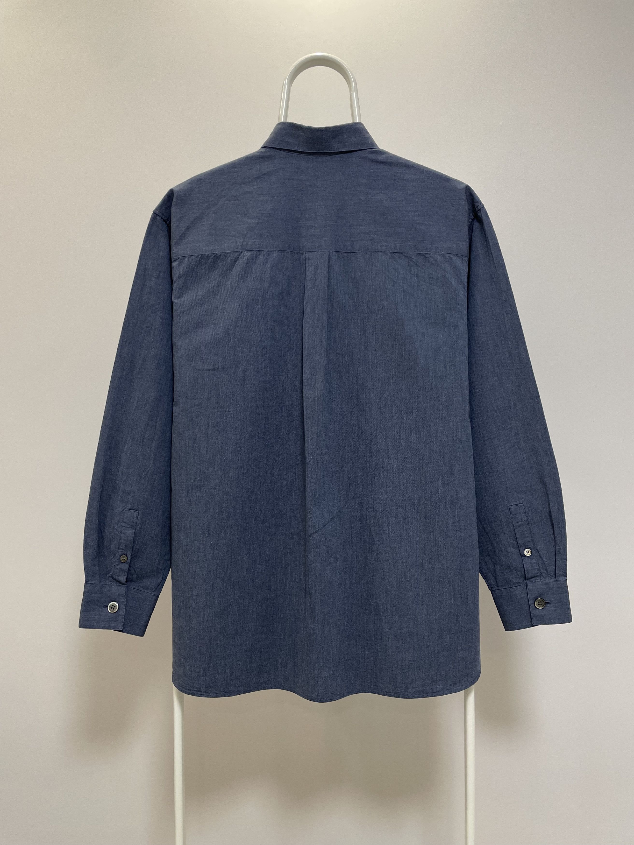 Dior DIOR Woven Shirt Zipped Button Up Saddle Pocket Overshirt Size US L / EU 52-54 / 3 - 4 Thumbnail