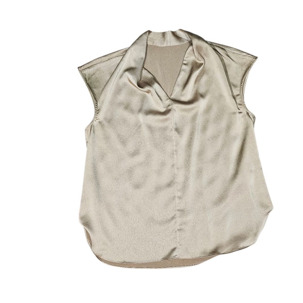 Other MOTF Gold Cap Sleeve Tank Blouse XL Size XL / US 12-14 / IT 48-50 - 2 Thumbnail
