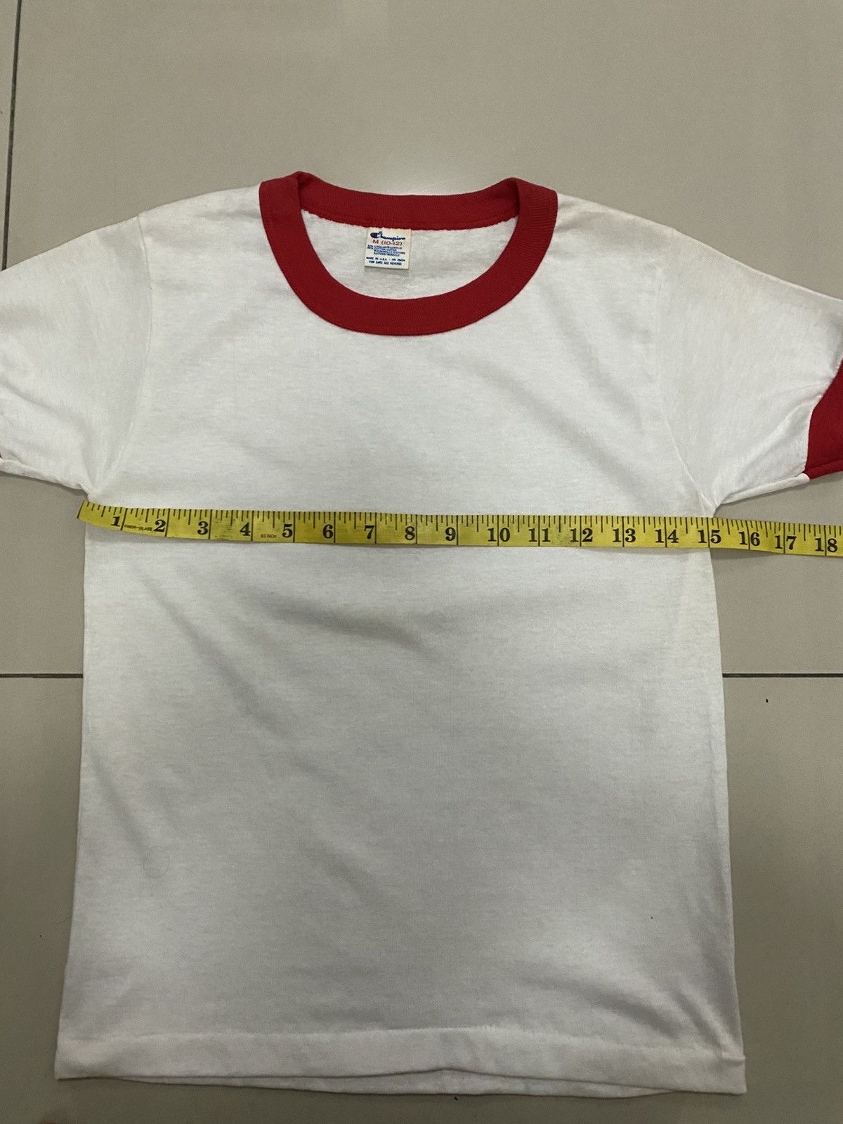 Champion Vintage 80s Champion Boys Ringer Size US XXS / EU 40 - 8 Thumbnail