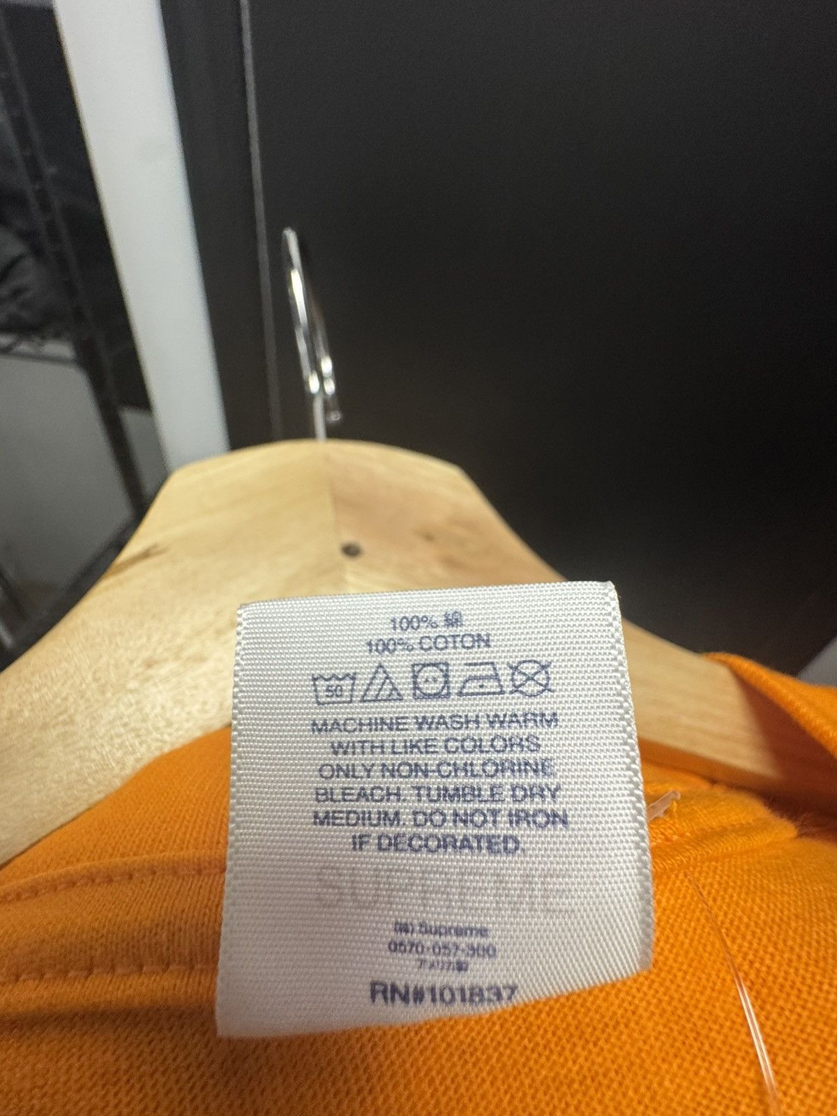 Supreme Supreme Worship Tee Orange Size US M / EU 48-50 / 2 - 5 Thumbnail