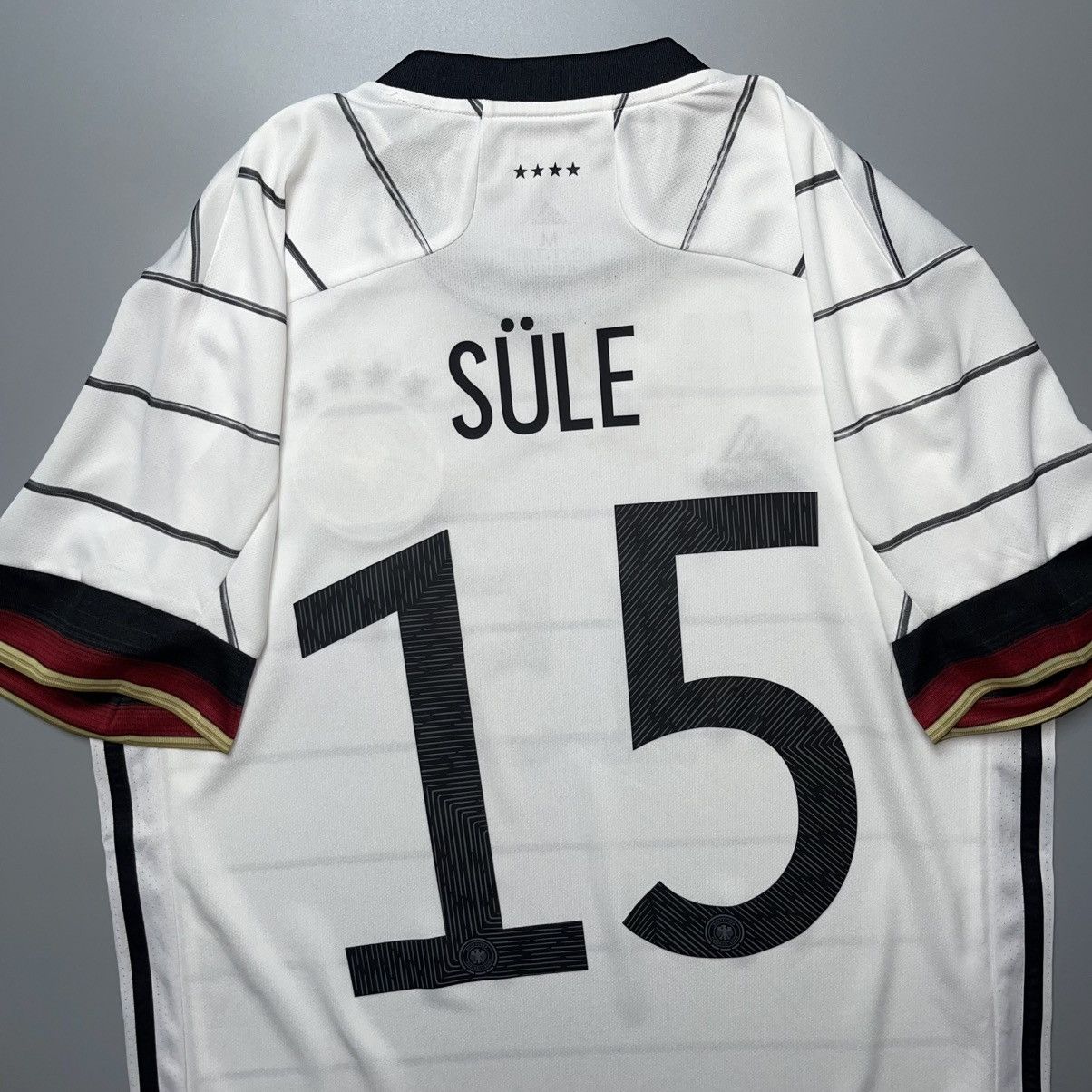 Adidas GERMANY ADIDAS 2020 EURO FOOTBALL HOME JERSEY #15 SULE Size US M / EU 48-50 / 2 - 8 Thumbnail