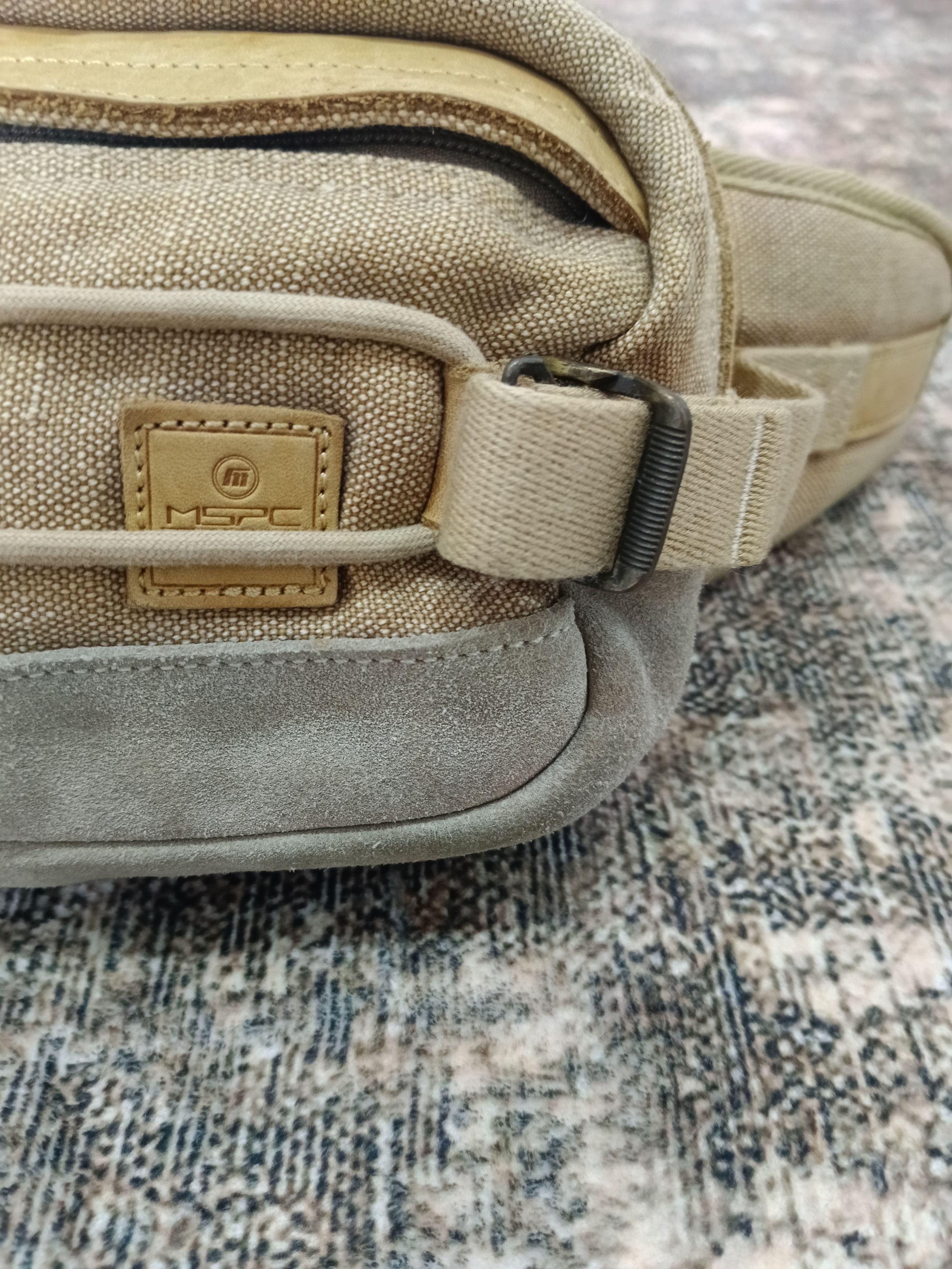MasterPiece MASTERPIECE CROSSBODY JAPAN LEATHER+COTTON Size ONE SIZE - 7 Thumbnail